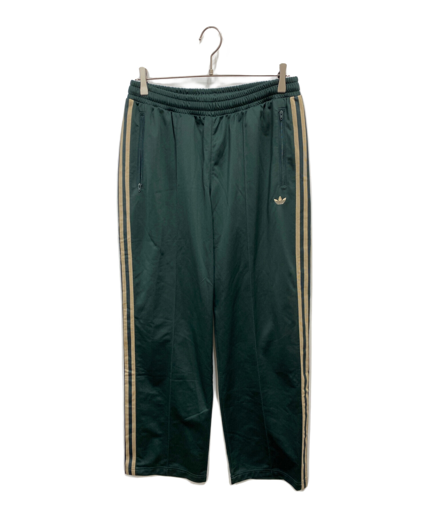 古着  アディダス トラックパンツ ベッケンバウアー グリーン XL 中古・古着通販】adidas (アディダス) ベッケンバウアートラックパンツ