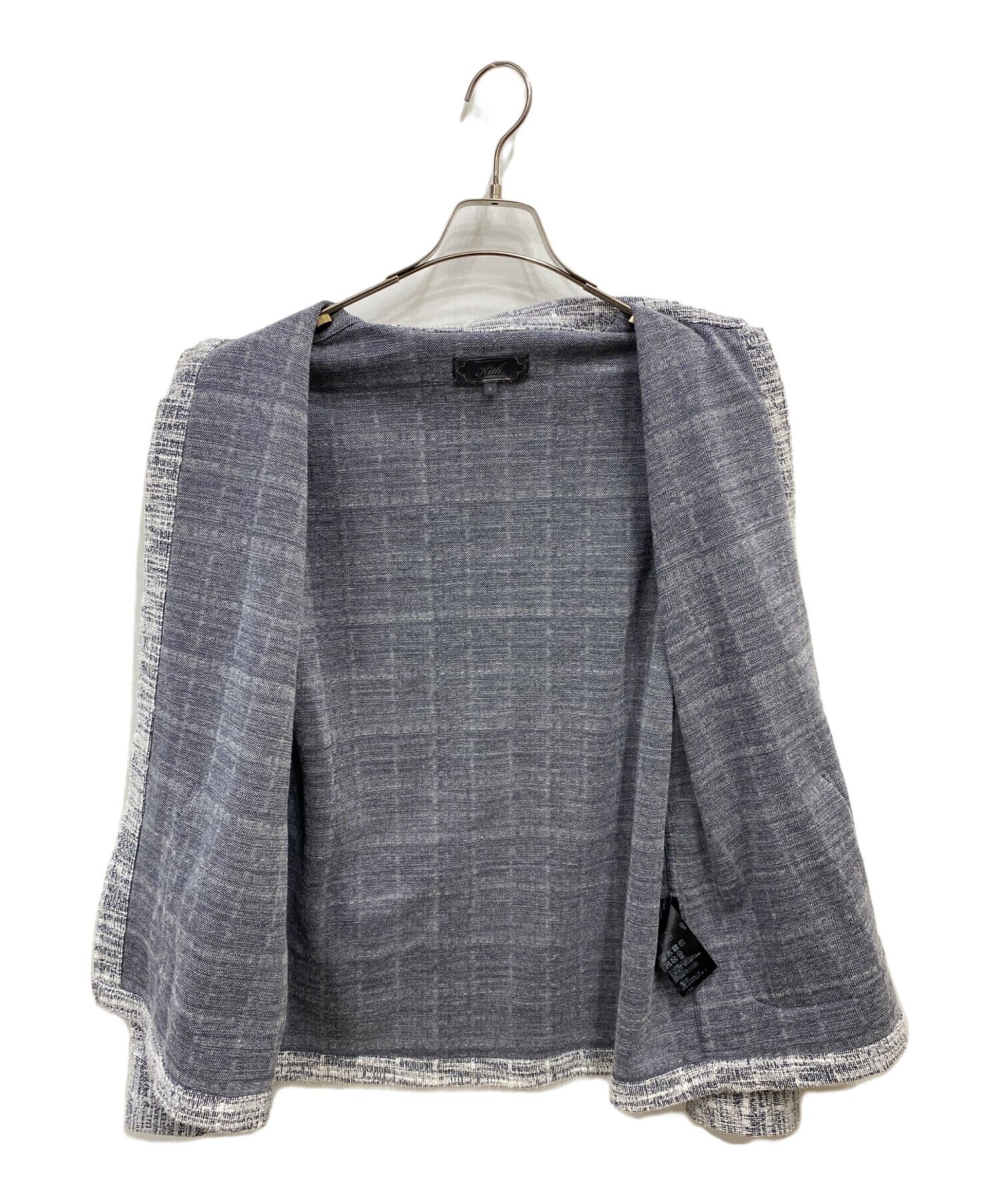 Kithさま専用です 中古・古着通販】KITH (キス) オーバーツイードシャツ グレー サイズ:S