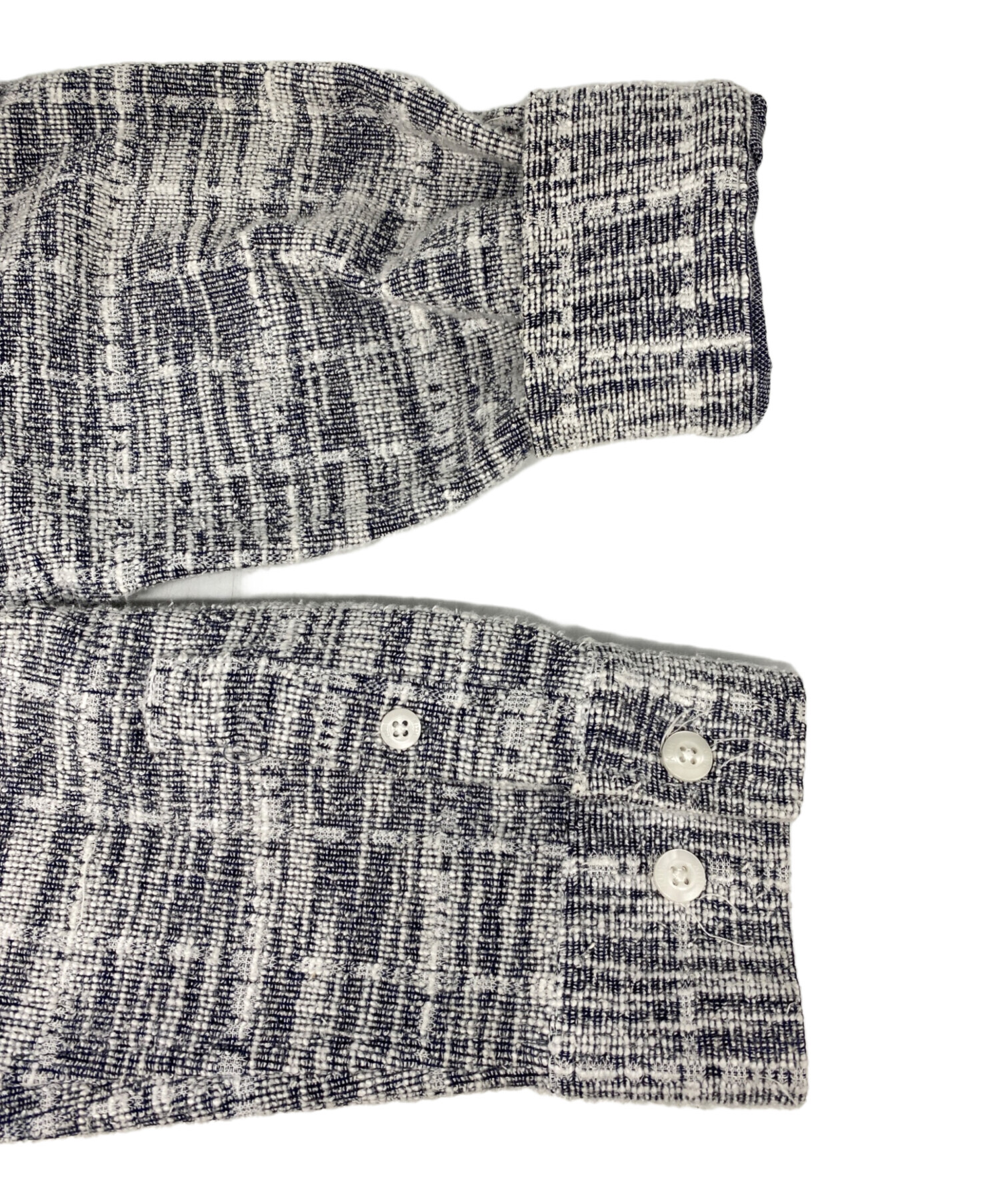 中古・古着通販】KITH (キス) オーバーツイードシャツ グレー サイズ:S