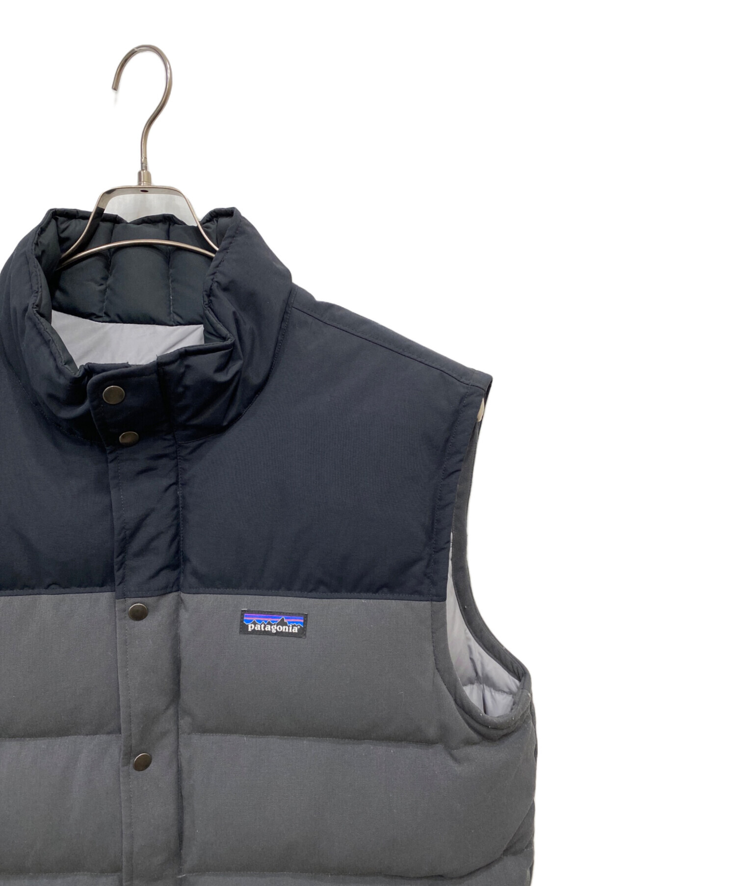 中古・古着通販】Patagonia (パタゴニア) BIVY ダウンベスト グレー 