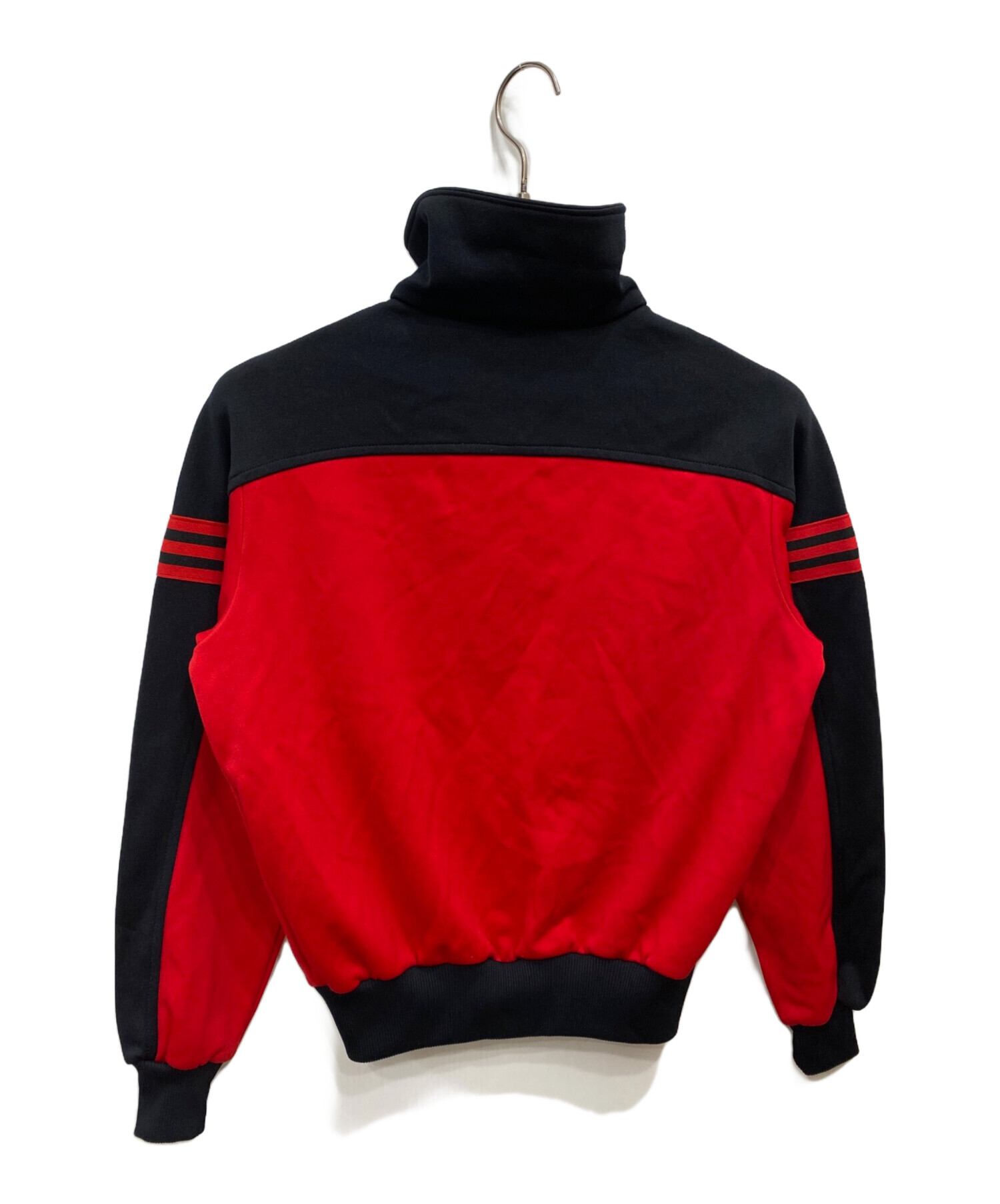 中古・古着通販】adidas (アディダス) ジップアップジャケット レッド 