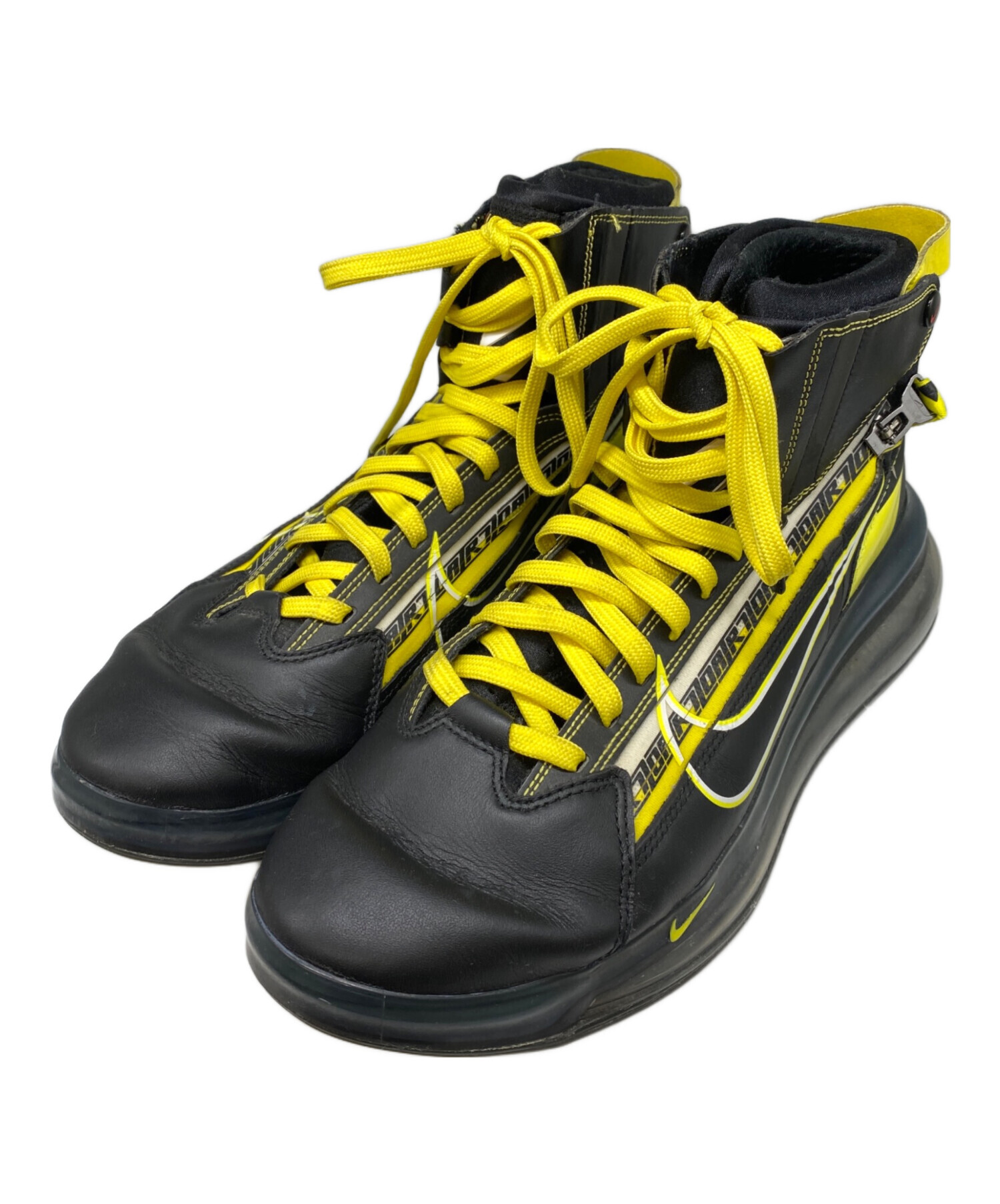 中古・古着通販】NIKE (ナイキ) AIR MAX 720 SATURN ブラック×イエロー 