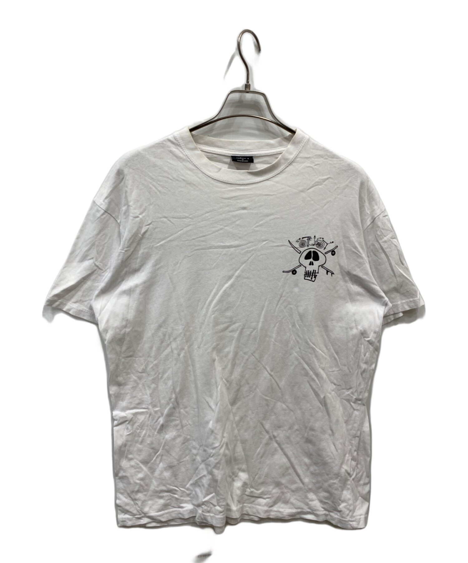中古・古着通販】stussy (ステューシー) プリントTシャツ ホワイト 