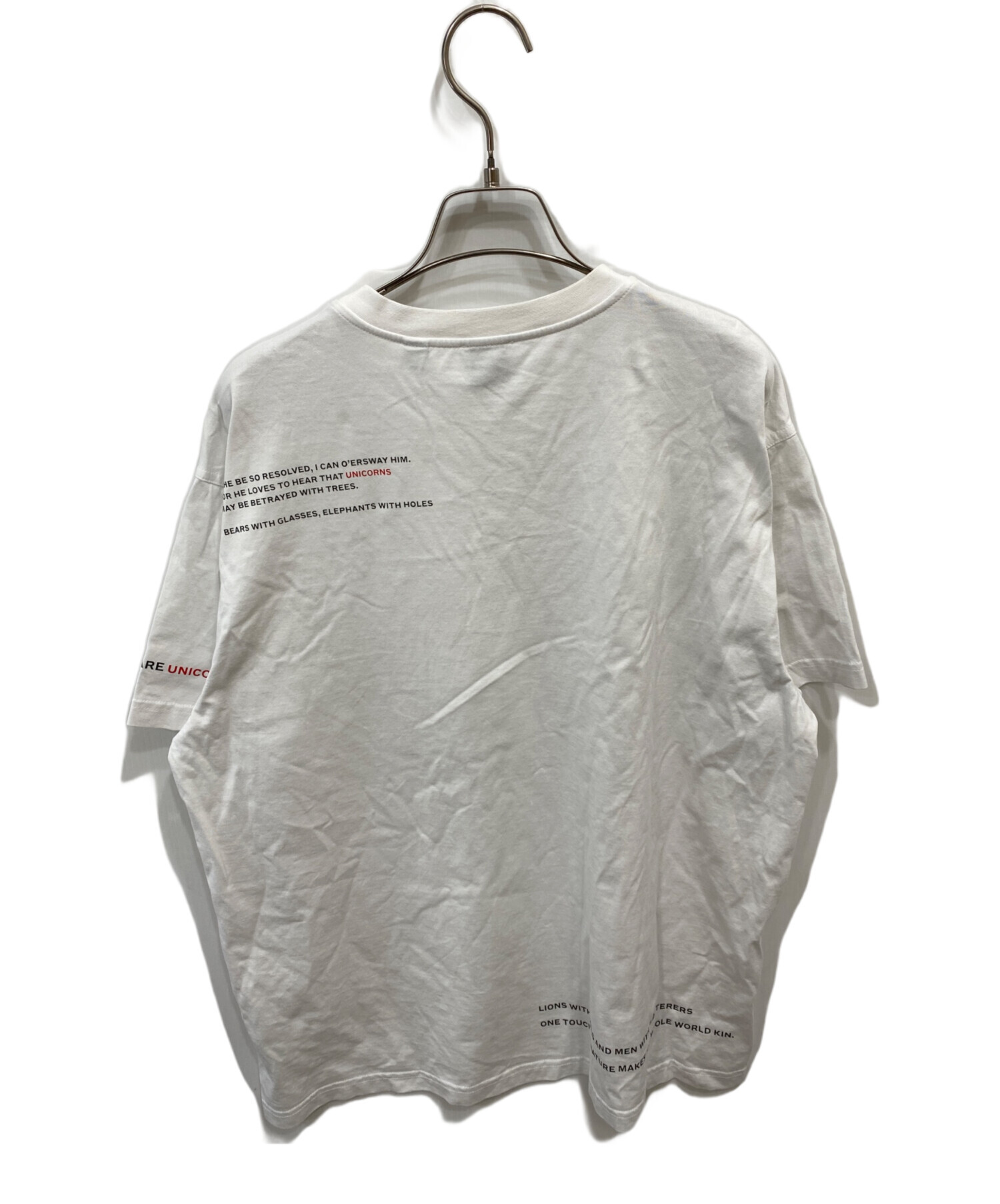 中古・古着通販】BURBERRY (バーバリー) LOVE プリントTシャツ