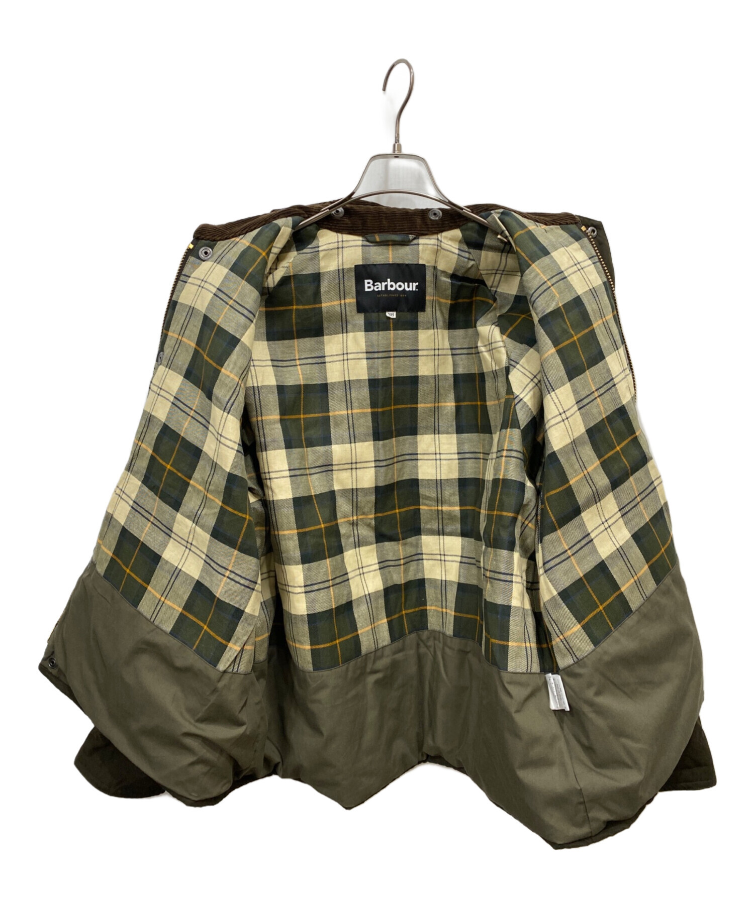 バブアー フリークスストア別注 ボロウデイル サイズ38 オリーブ