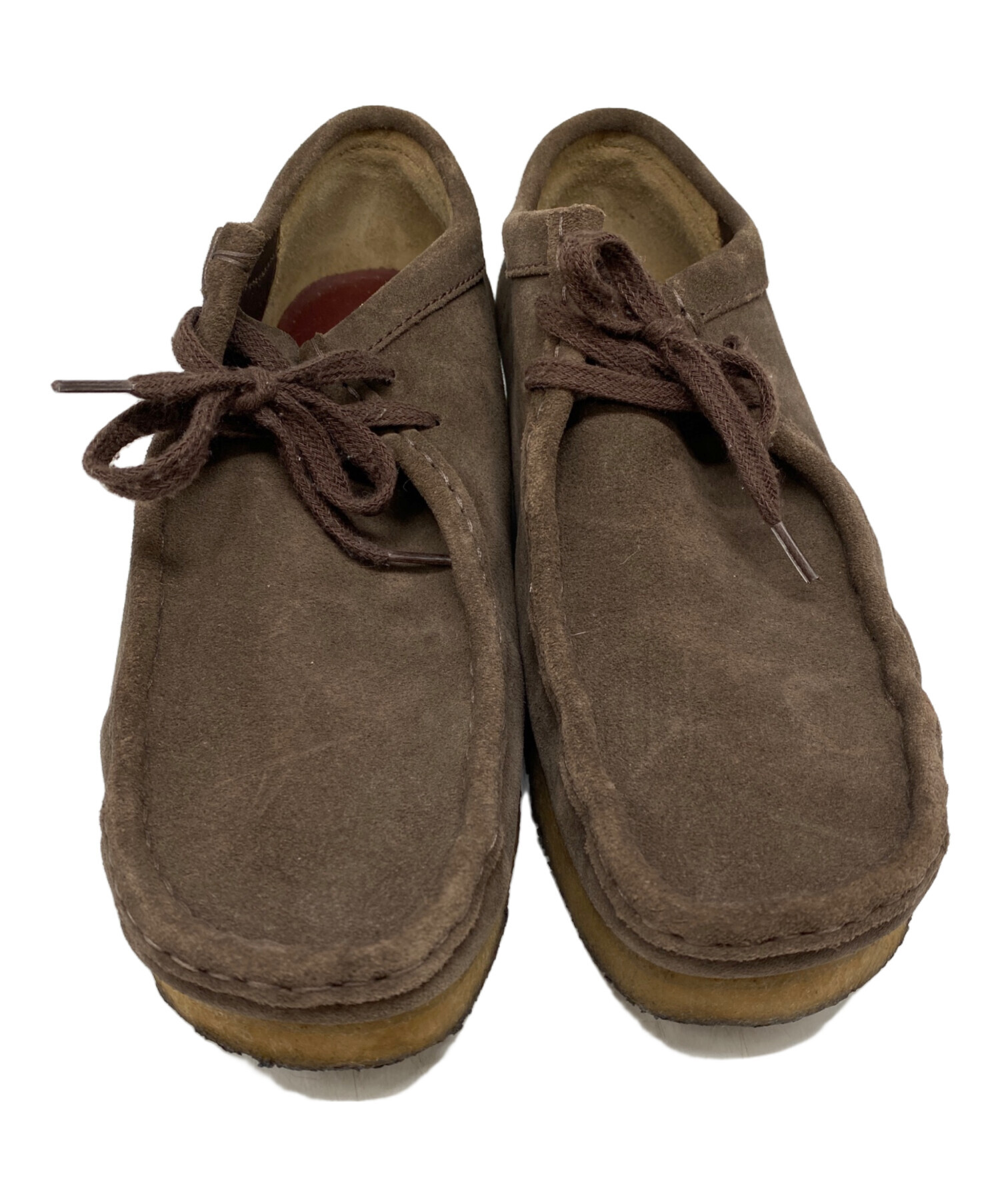 中古・古着通販】CLARKS (クラークス) ワラビーシューズ ブラウン