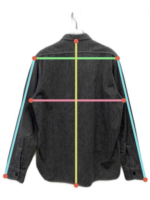 中古・古着通販】TENDERLOIN (テンダーロイン) シャンブレーシャツ