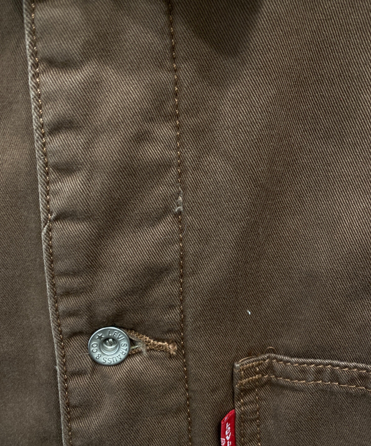 美品 USA製 リーバイス コーデュロイ ジャケット 【42】 ブラウン 茶色 中古・古着通販】LEVI'S (リーバイス) コーデュロイボアジャケット