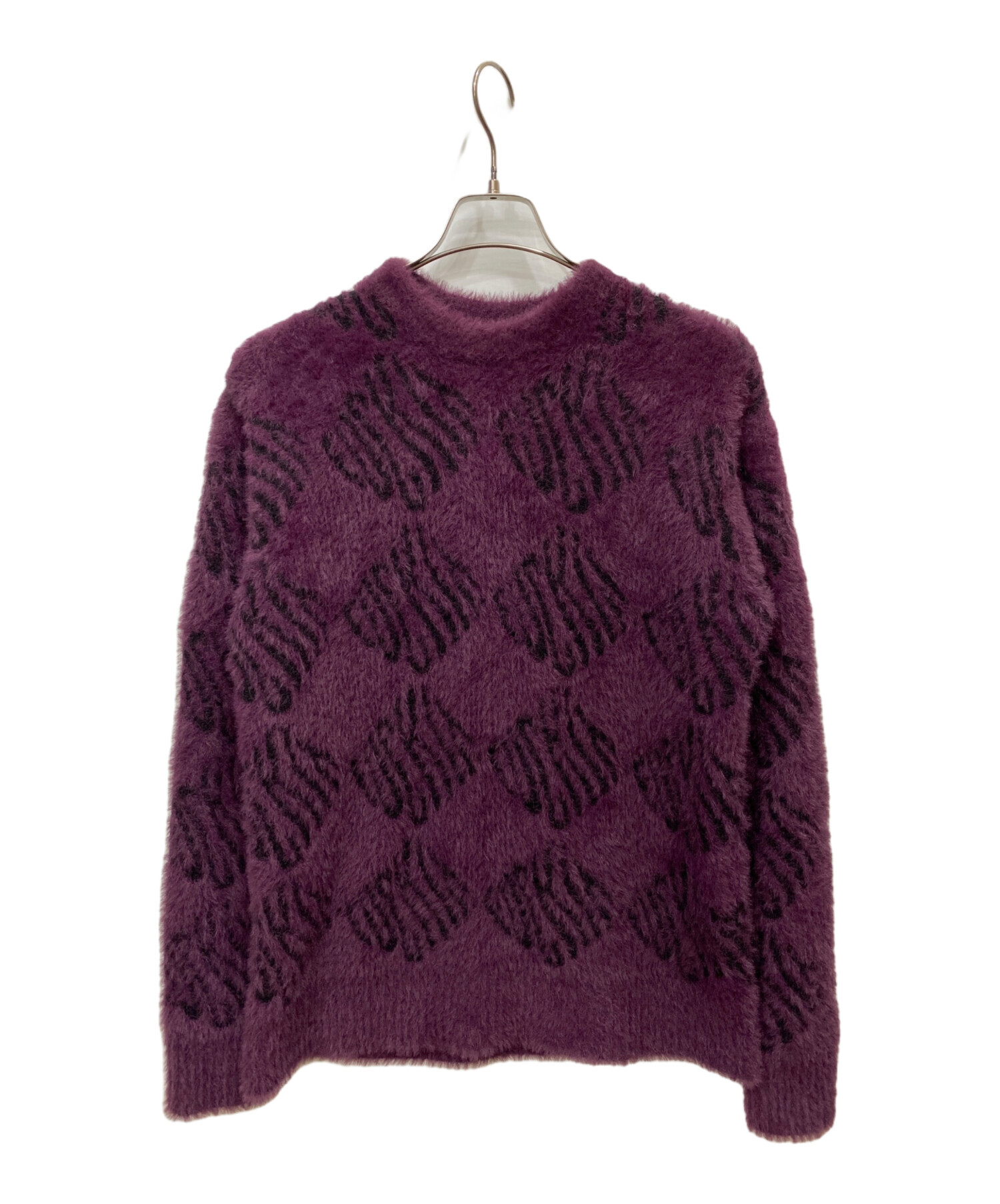 中古・古着通販】HUF (ハフ) FUCK IT L/S OVERSIZED SWEATER パープル 