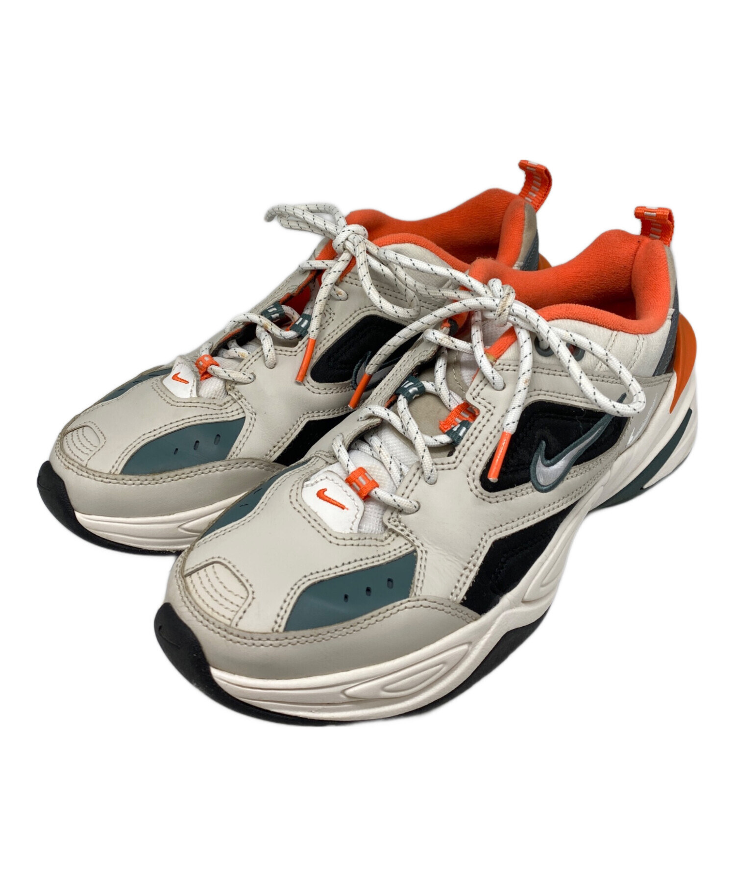 中古・古着通販】NIKE (ナイキ) M2K TEKNO グレー×オレンジ サイズ:27 