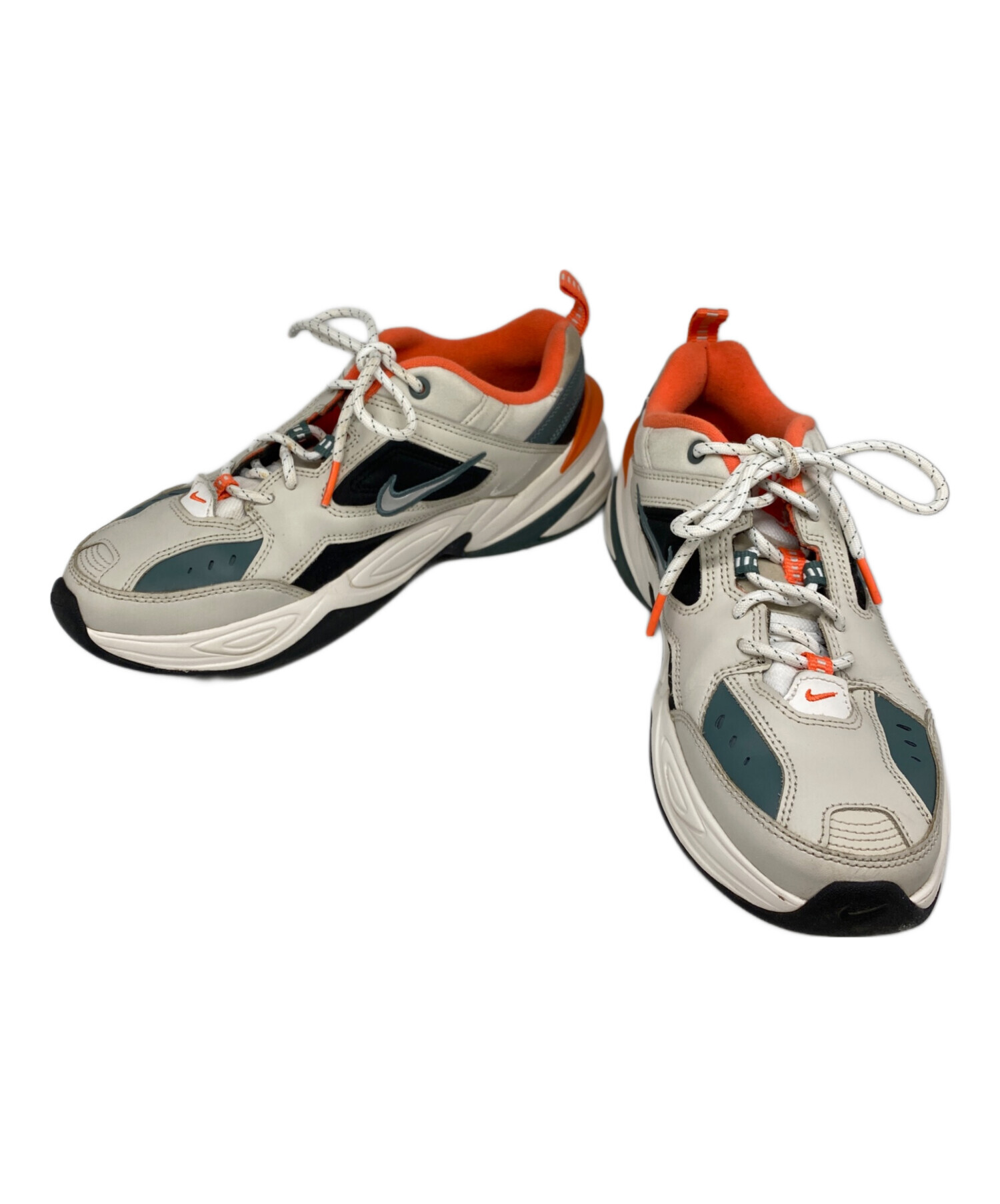 中古・古着通販】NIKE (ナイキ) M2K TEKNO グレー×オレンジ サイズ:27 