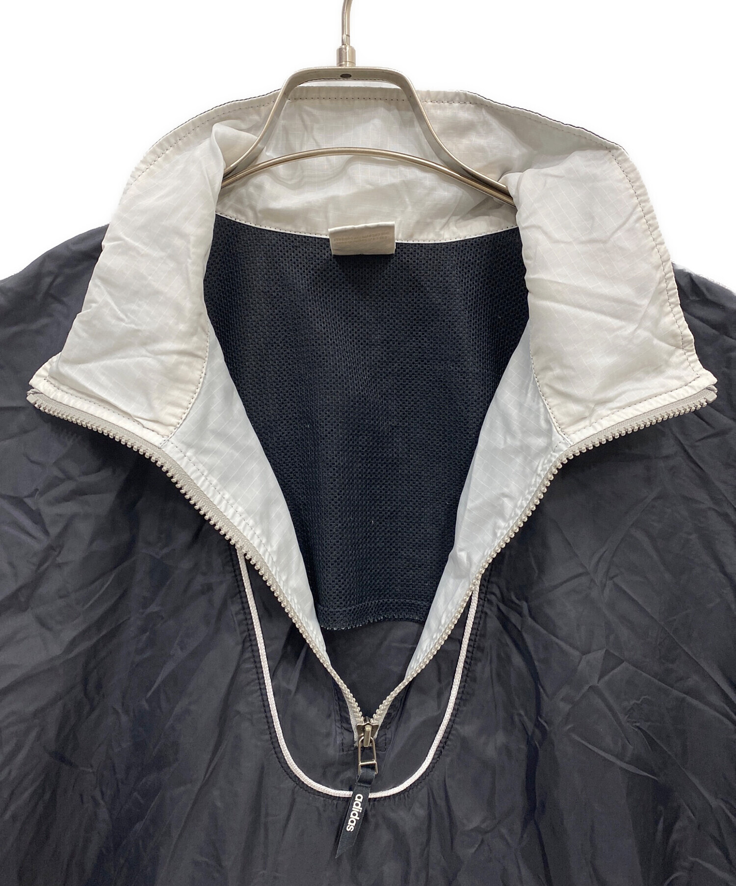 中古・古着通販】adidas (アディダス) アノラックジャケット グレー