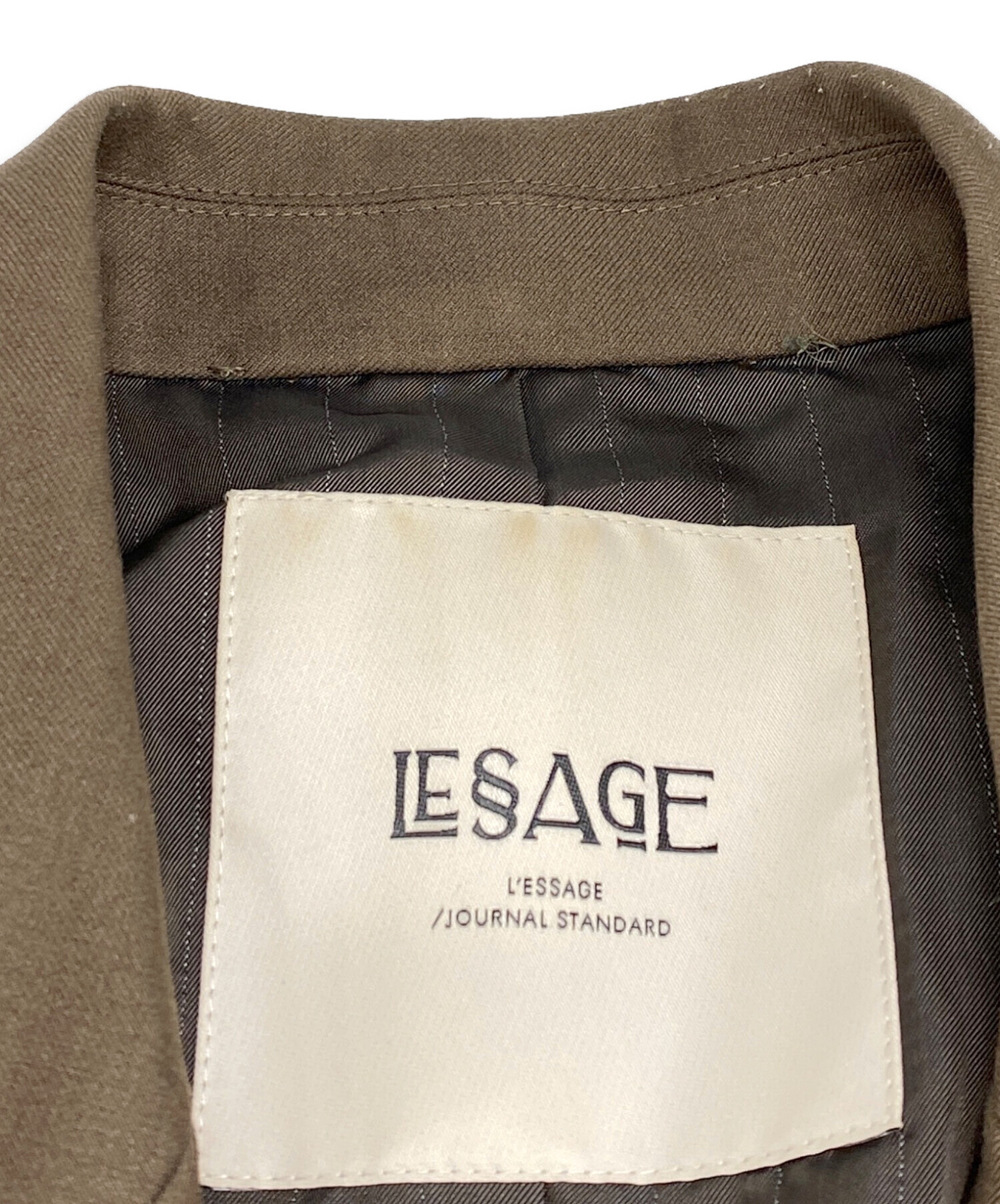 中古・古着通販】LESSAGE (レサージュ) マイクロTRギャバストレッチ 