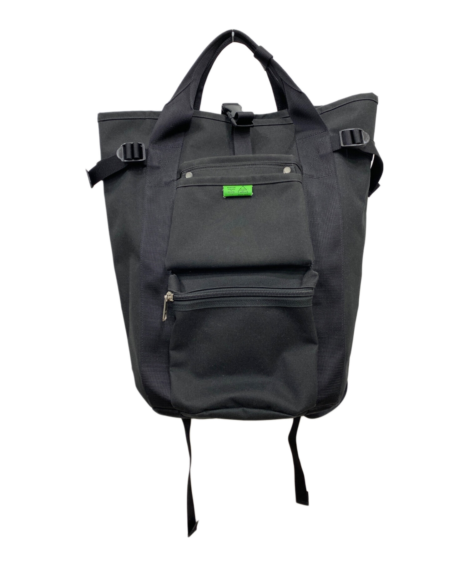 PORTER（ポーター）UNION(ユニオン）バックパック 黒 中古品 ポーター 