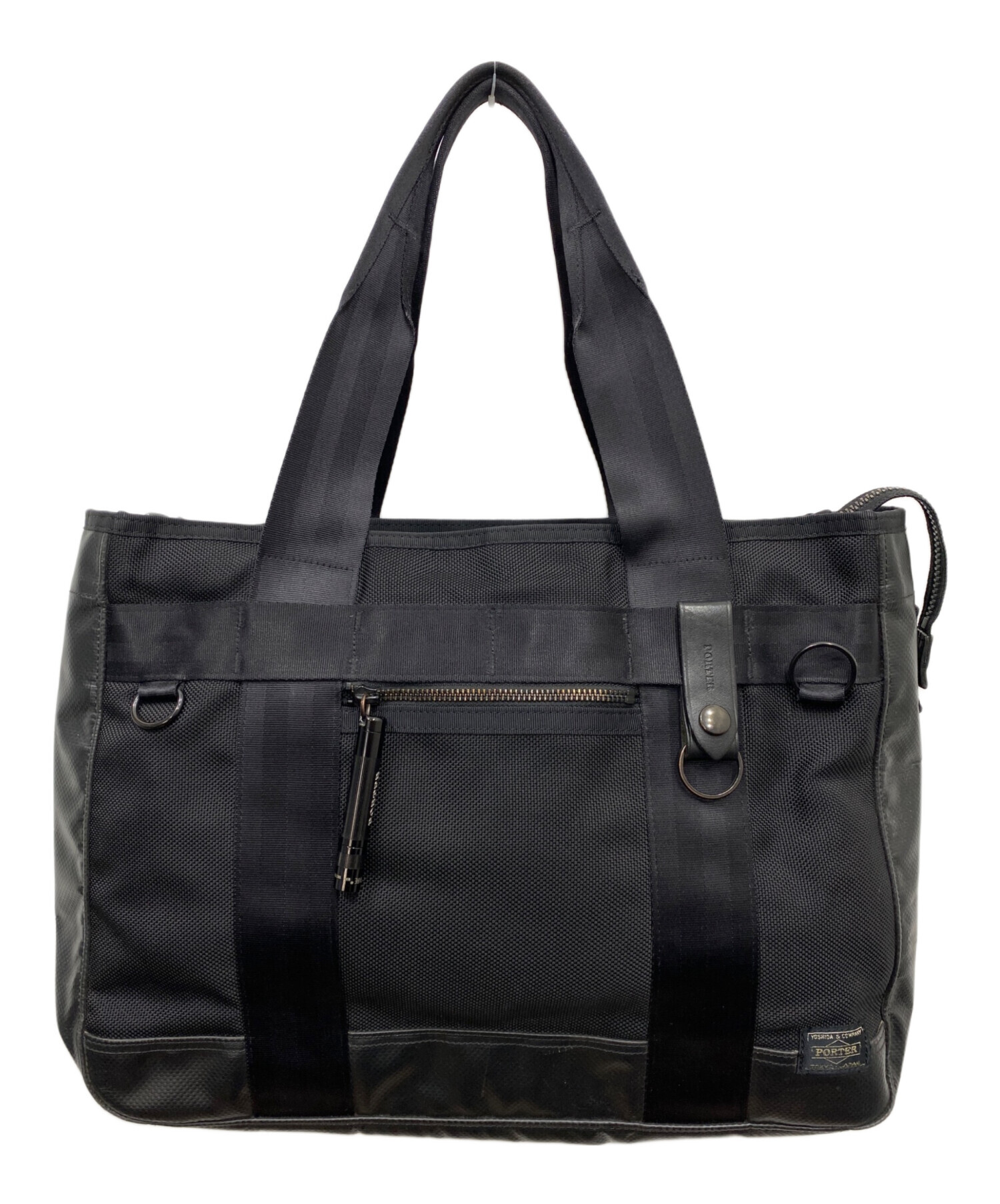 中古・古着通販】PORTER (ポーター) ヒート トートバッグ ブラック