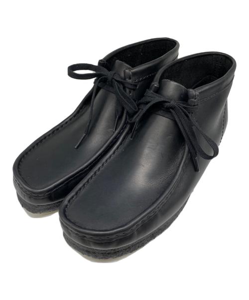 中古・古着通販】CLARKS (クラークス) WALLABEE BOOT ブラック サイズ