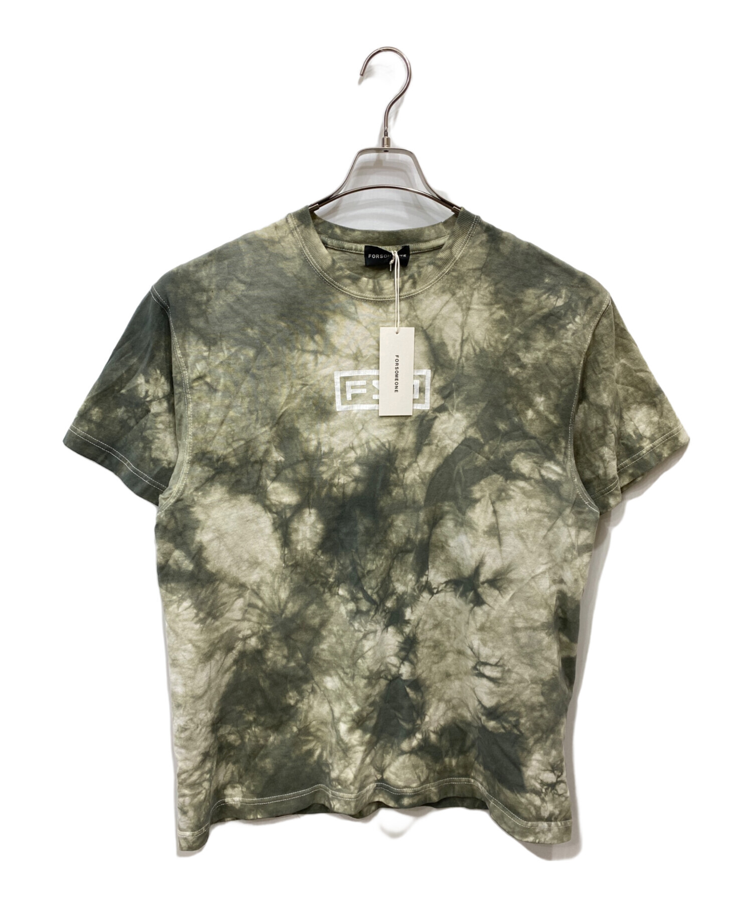 中古・古着通販】FORSOMEONE (フォーサムワン) BOX TEE SS グリーン 