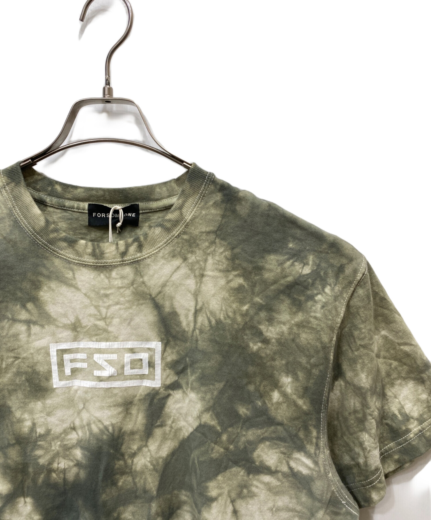 中古・古着通販】FORSOMEONE (フォーサムワン) BOX TEE SS グリーン 