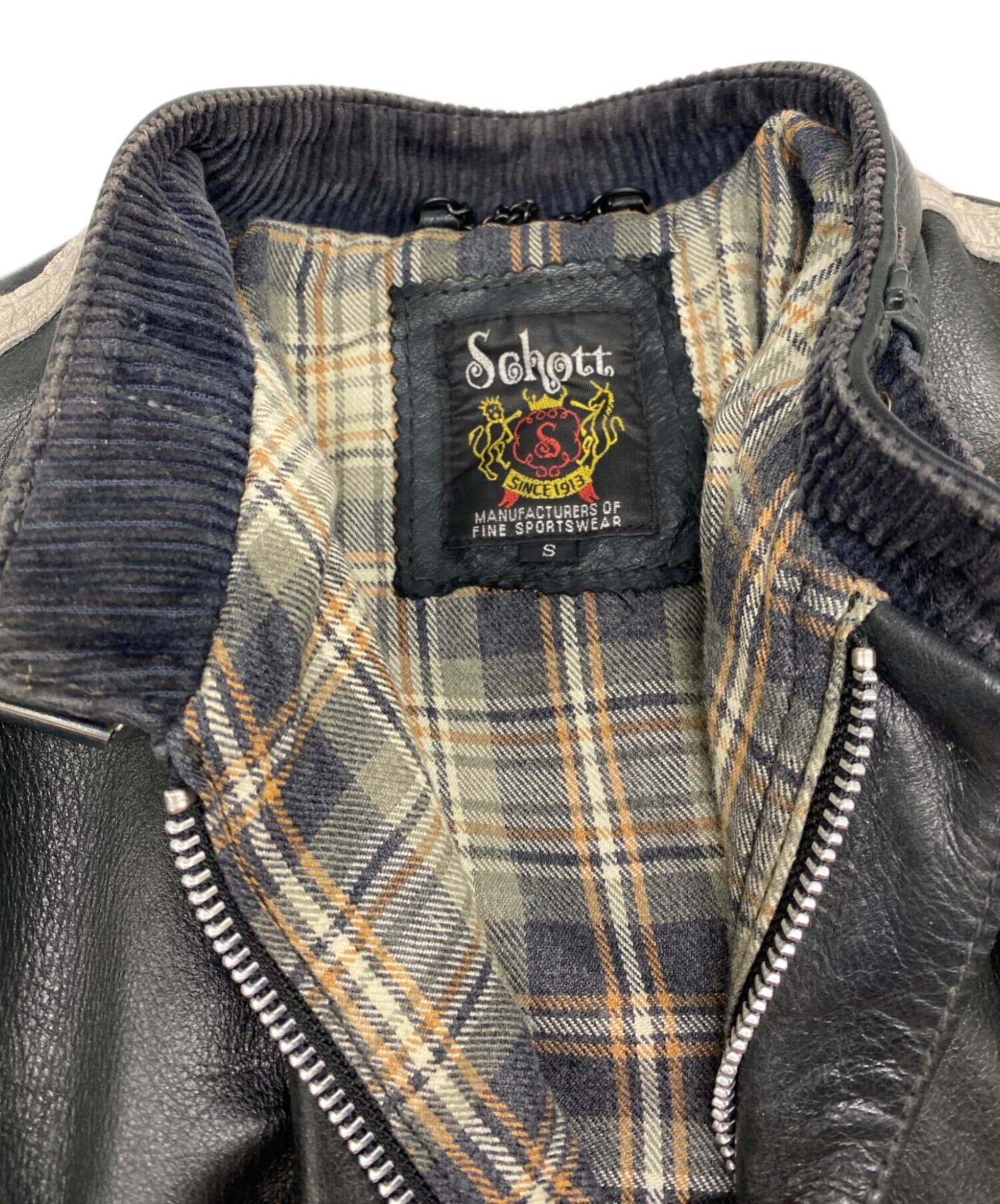 中古・古着通販】Schott (ショット) クラシックレーサーシングル