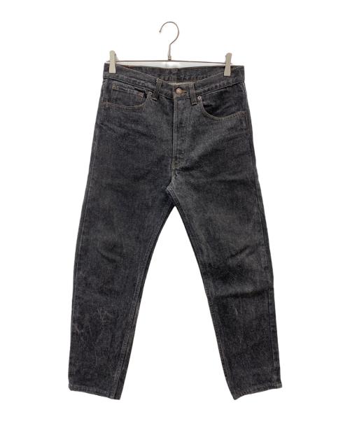 中古・古着通販】LEVI'S (リーバイス) 先染めデニムパンツ ブラック