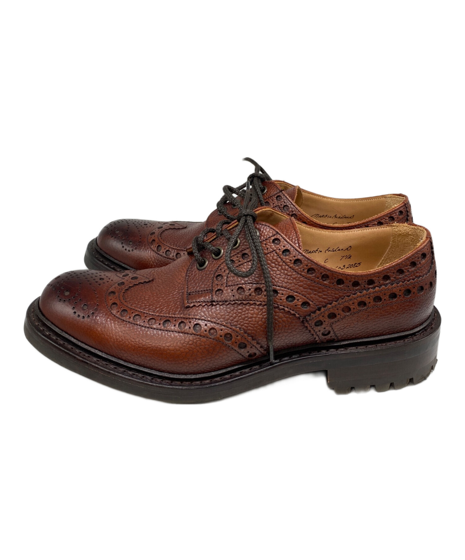 中古・古着通販】CHEANEY (チーニー) ウイングチップレザーシューズ 
