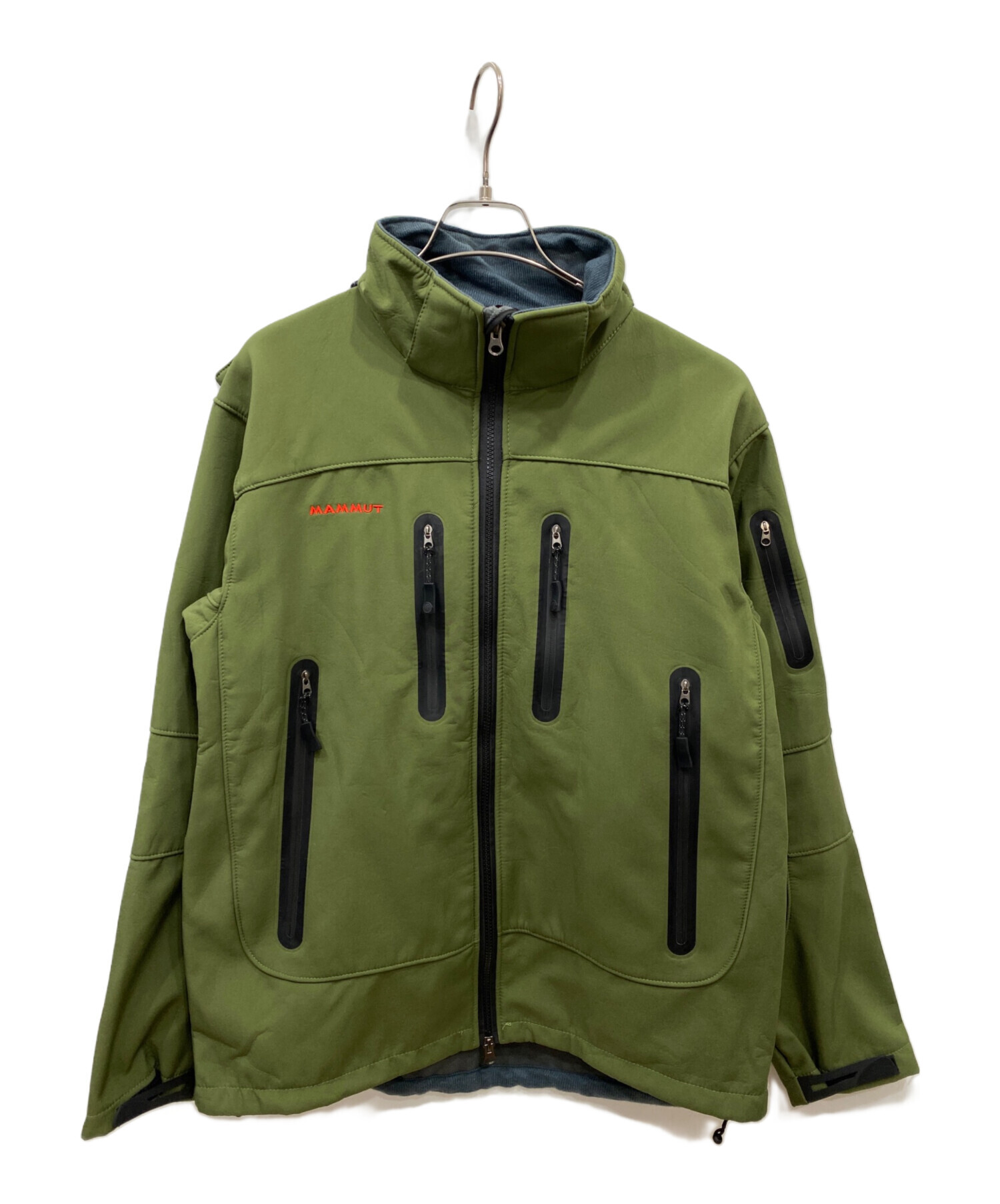 中古・古着通販】MAMMUT (マムート) ジップアップジャケット グリーン 
