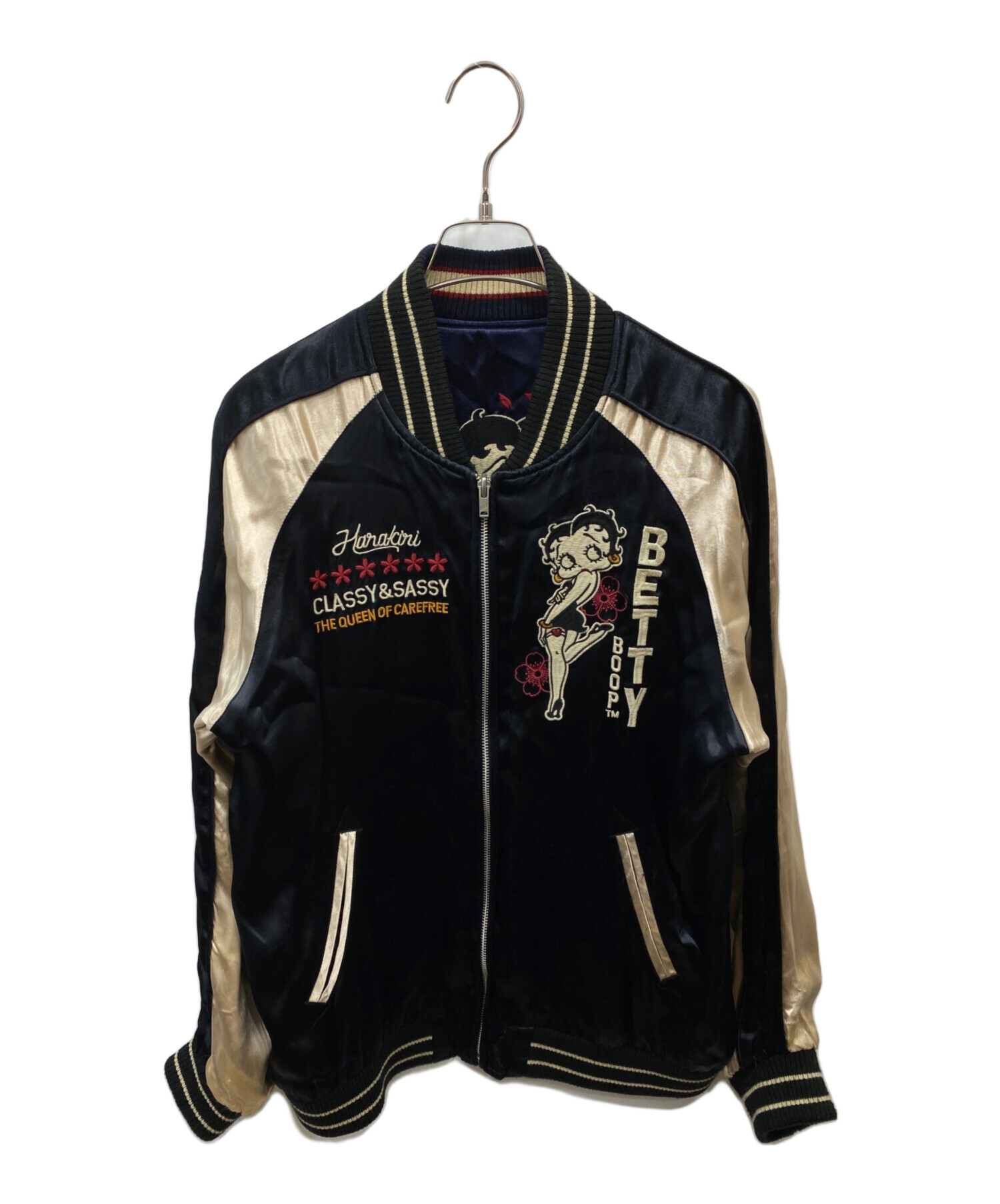 中古・古着通販】harakiri (ハラキリ) スカジャン ブラック サイズ:L