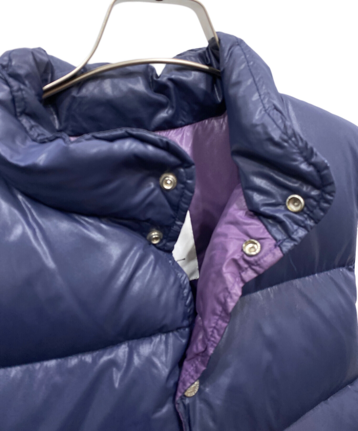 中古・古着通販】WTAPS (ダブルタップス) ダウンベスト ネイビー