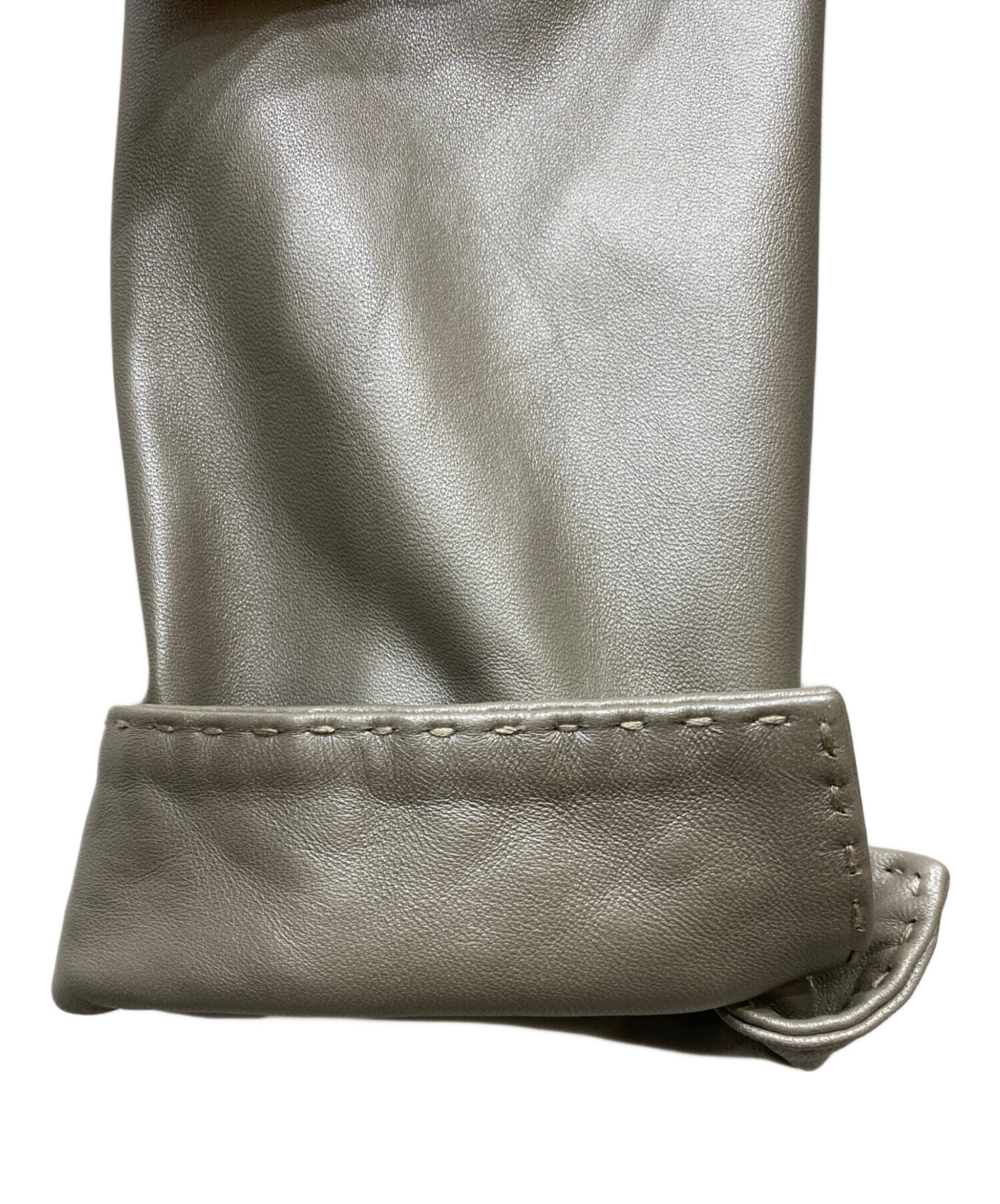 BALMAIN バルマン　羊革　レザー　テーラードジャケット　試着のみ 中古・古着通販】BALMAIN (バルマン) レザーテーラード