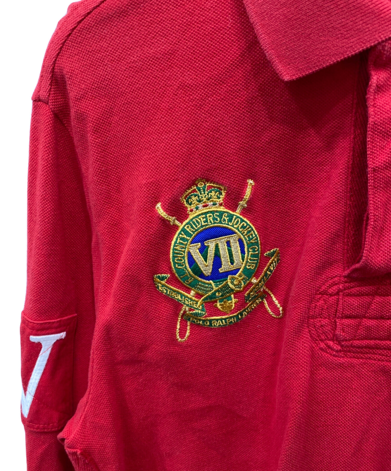 ポロラルフローレン★未使用タグ付★ポロシャツ★長袖★ポニー刺繍★ボルドー 中古・古着通販】POLO RALPH LAUREN (ポロ・ラルフローレン) ビッグ