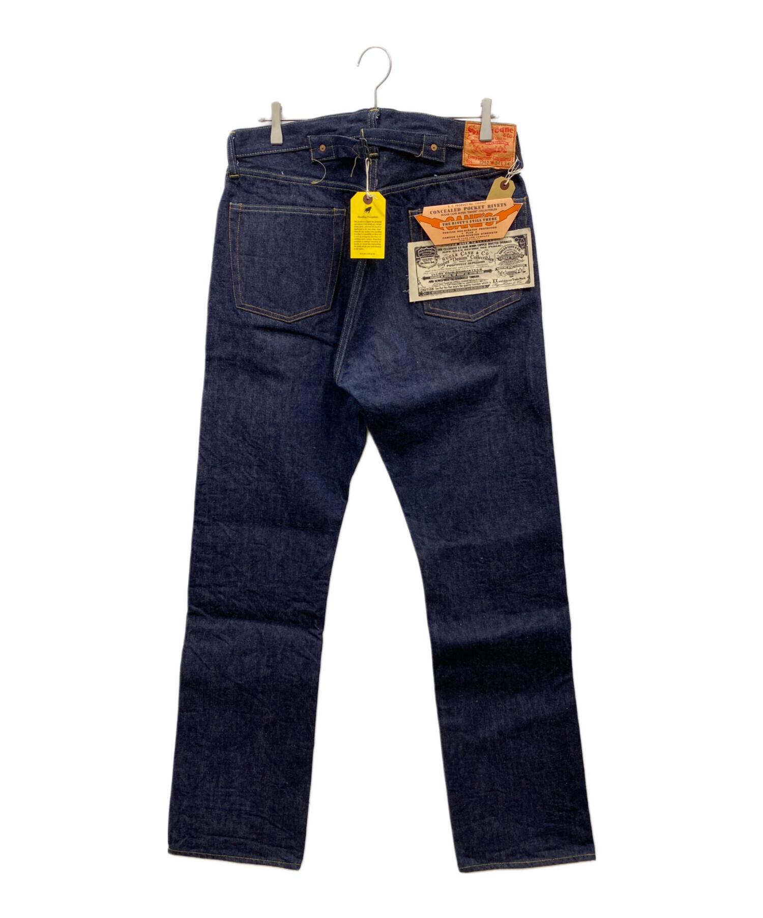 中古・古着通販】SUGAR CANE (シュガーケーン) セルビッチデニムパンツ 