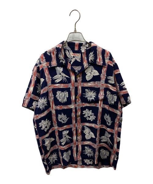中古・古着通販】Sun Surf (サンサーフ) アロハシャツ ネイビー サイズ