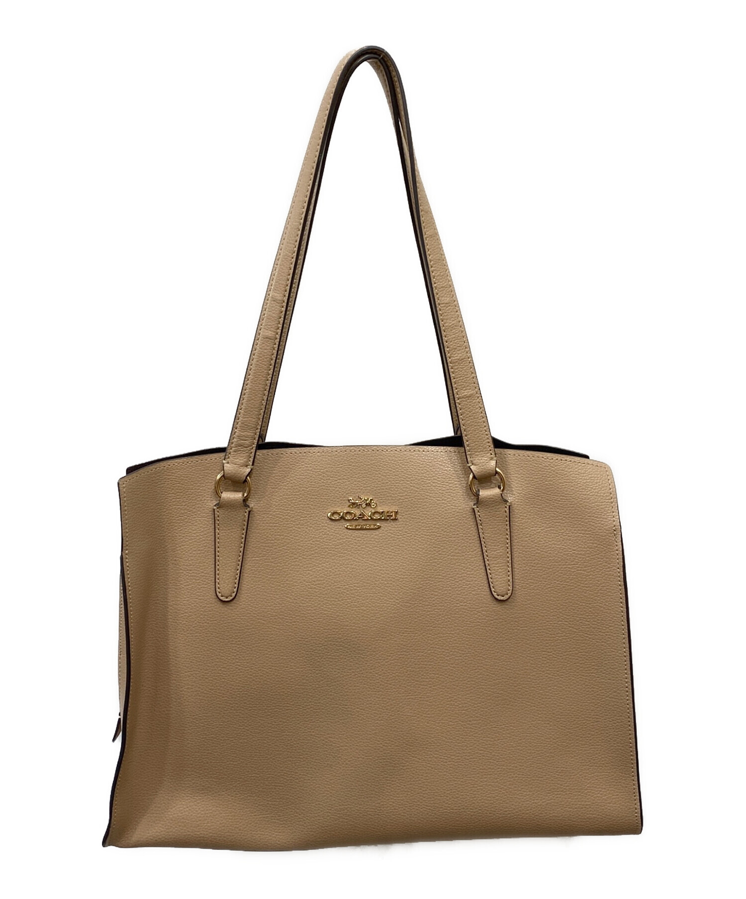 中古・古着通販】COACH (コーチ) テイタム キャリーオール 40 ベージュ 