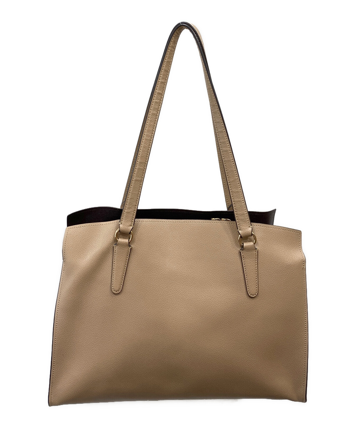 中古・古着通販】COACH (コーチ) テイタム キャリーオール 40 ベージュ 