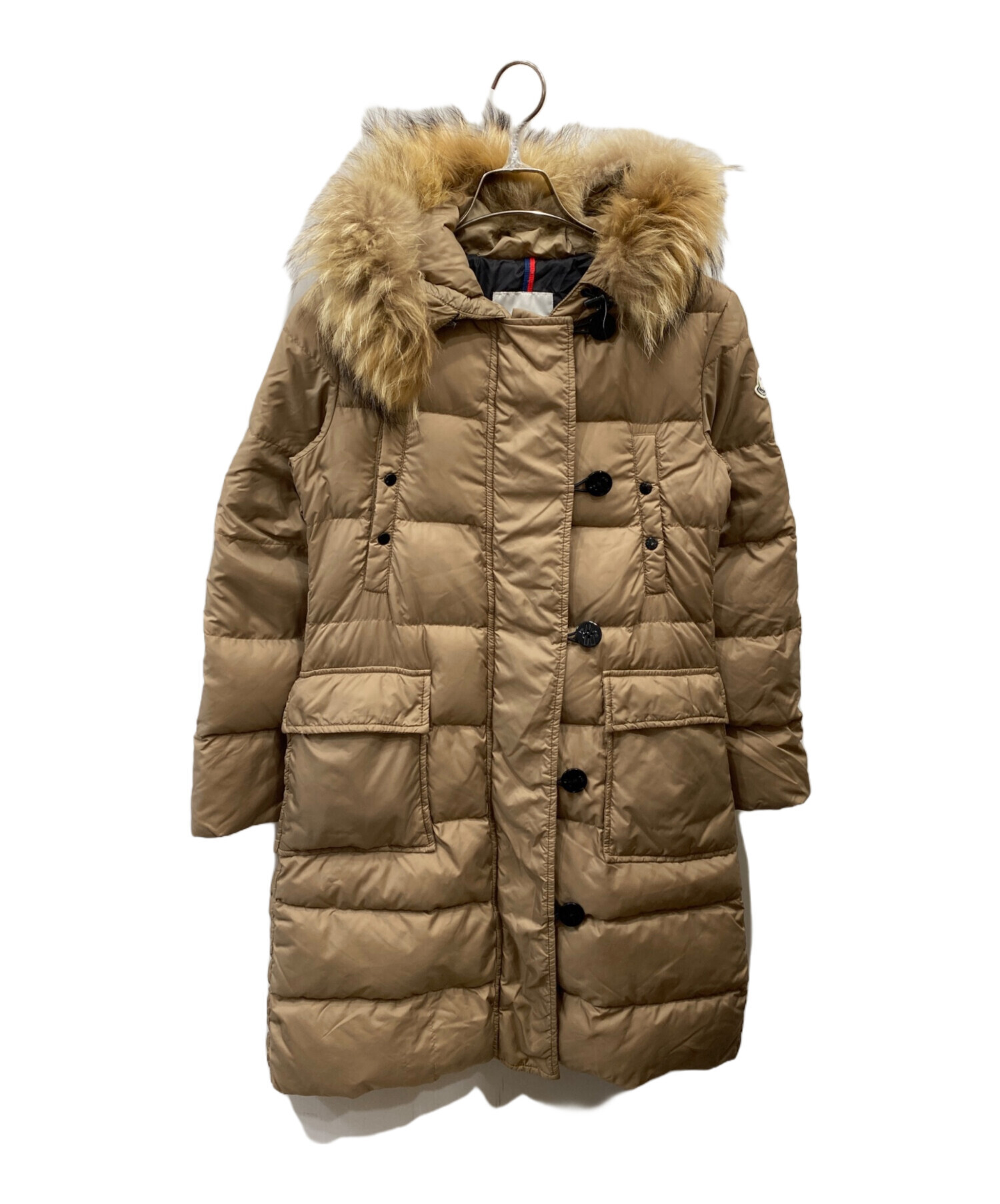 中古・古着通販】MONCLER (モンクレール) MESSINA ファー付きダウン 