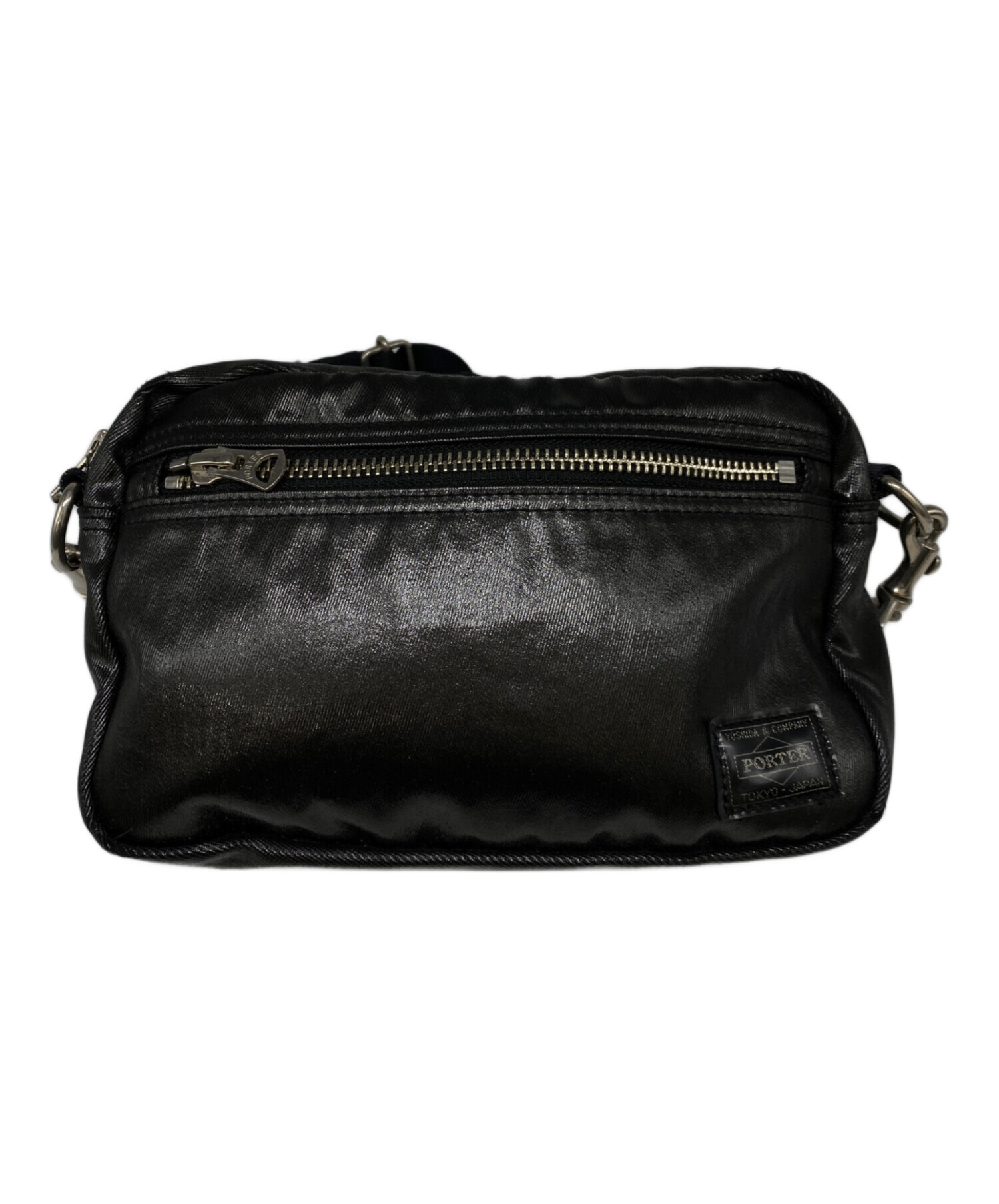 中古・古着通販】PORTER (ポーター) シャインコーティングショルダー 