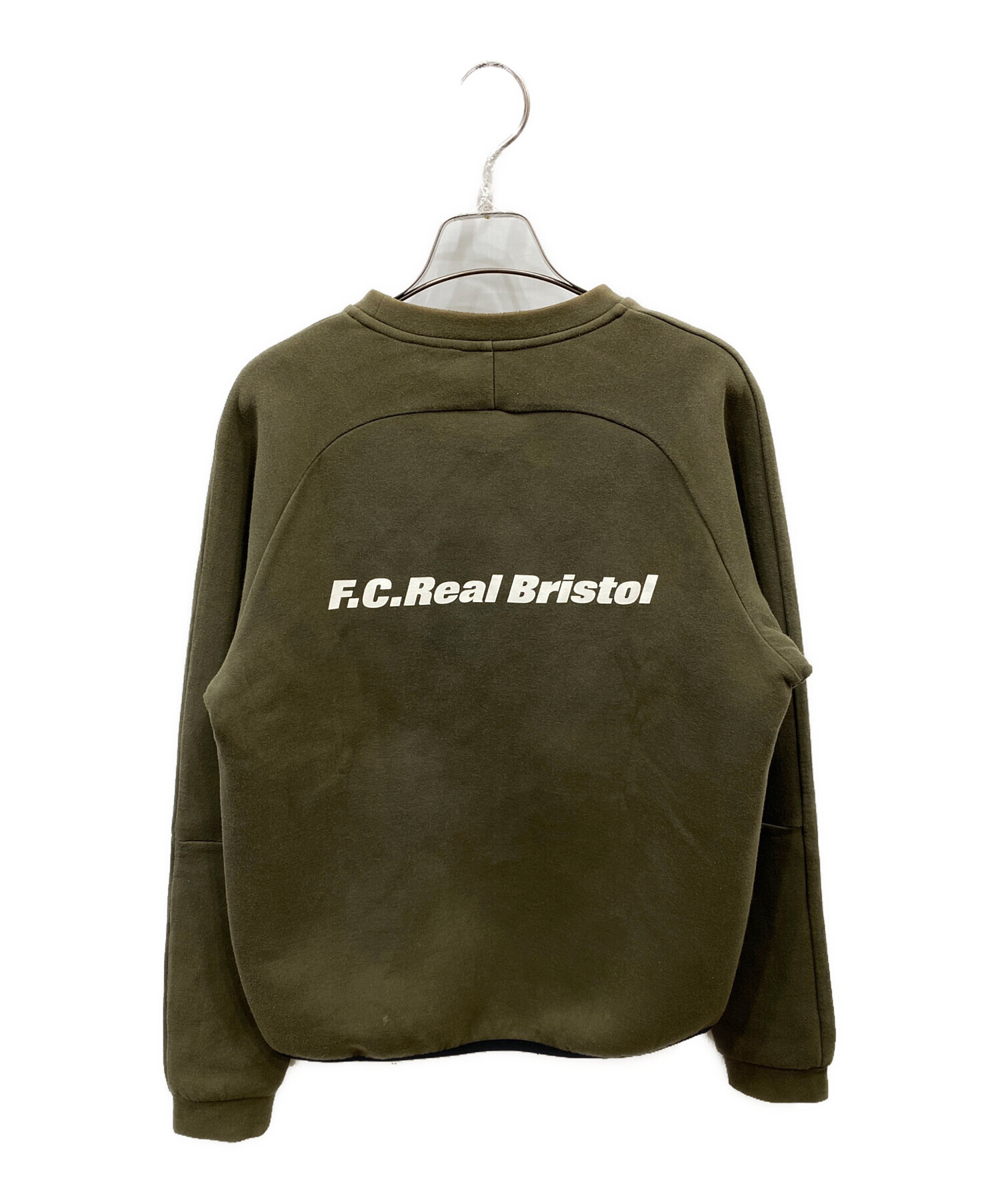 美品 FCRB ブリストル CREW NECK TOP クルーネック トップ S 中古・古着通販】F.C.Real Bristol (エフシーレアルブリストル) SWEAT
