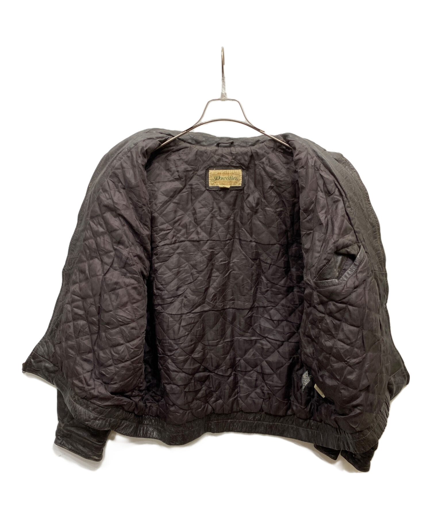 中古・古着通販】ST JOHN'S BAY (セントジョンズベイ) レザー