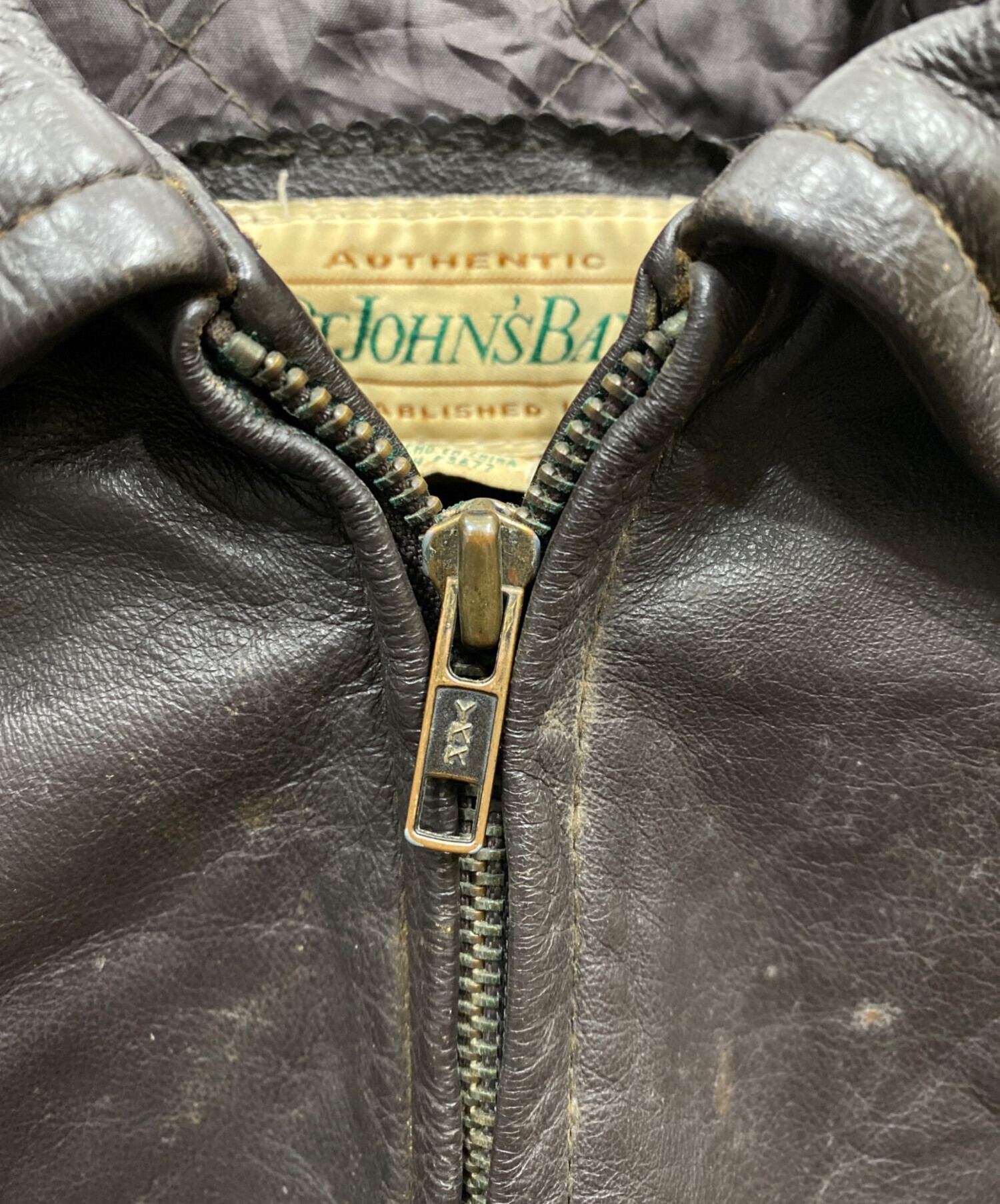 中古・古着通販】ST JOHN'S BAY (セントジョンズベイ) レザー