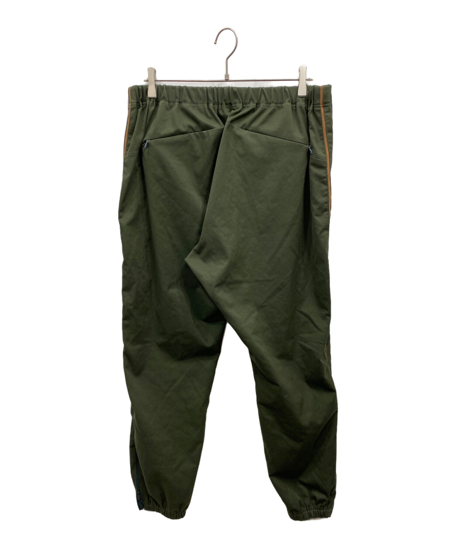 Needls グリーン 中古・古着通販】Needles (ニードルズ) Zipped Track Pant グリーン