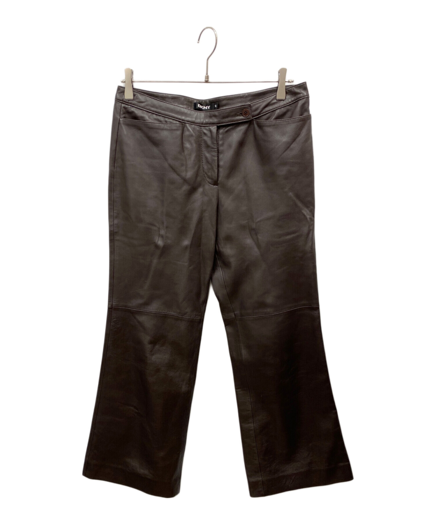中古・古着通販】DKNY (ダナキャランニューヨーク) レザーパンツ