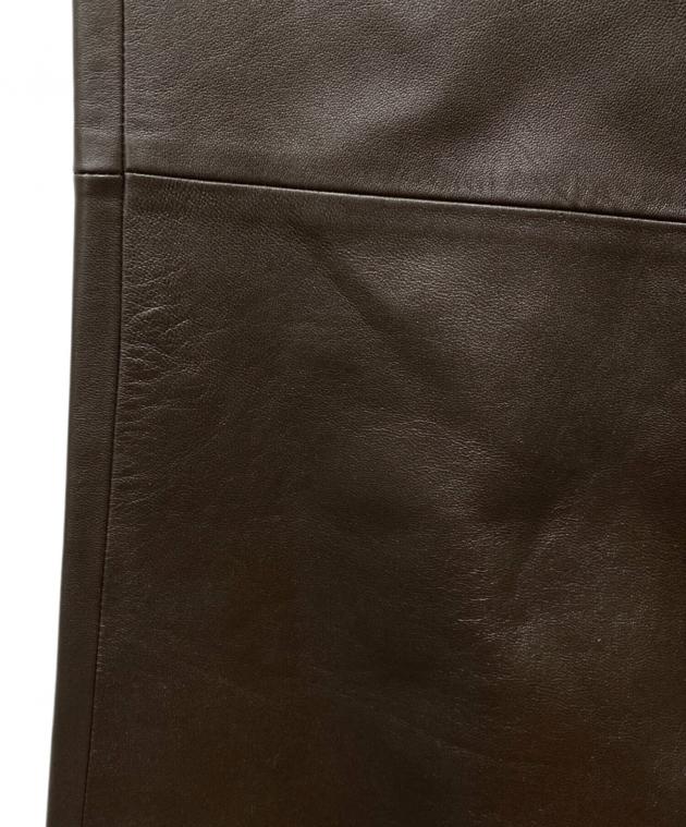 中古・古着通販】DKNY (ダナキャランニューヨーク) レザーパンツ