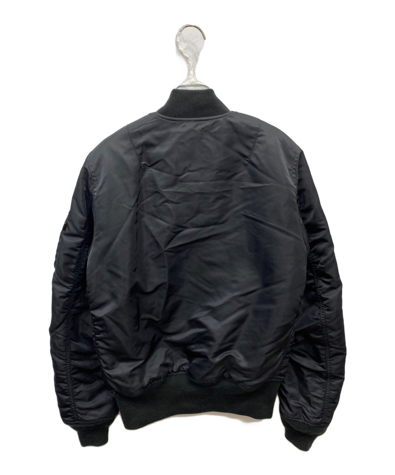 ALPHA INDUSTRIES MA-1 ジャケット Mサイズ ブラック ALPHA INDUSTRIES