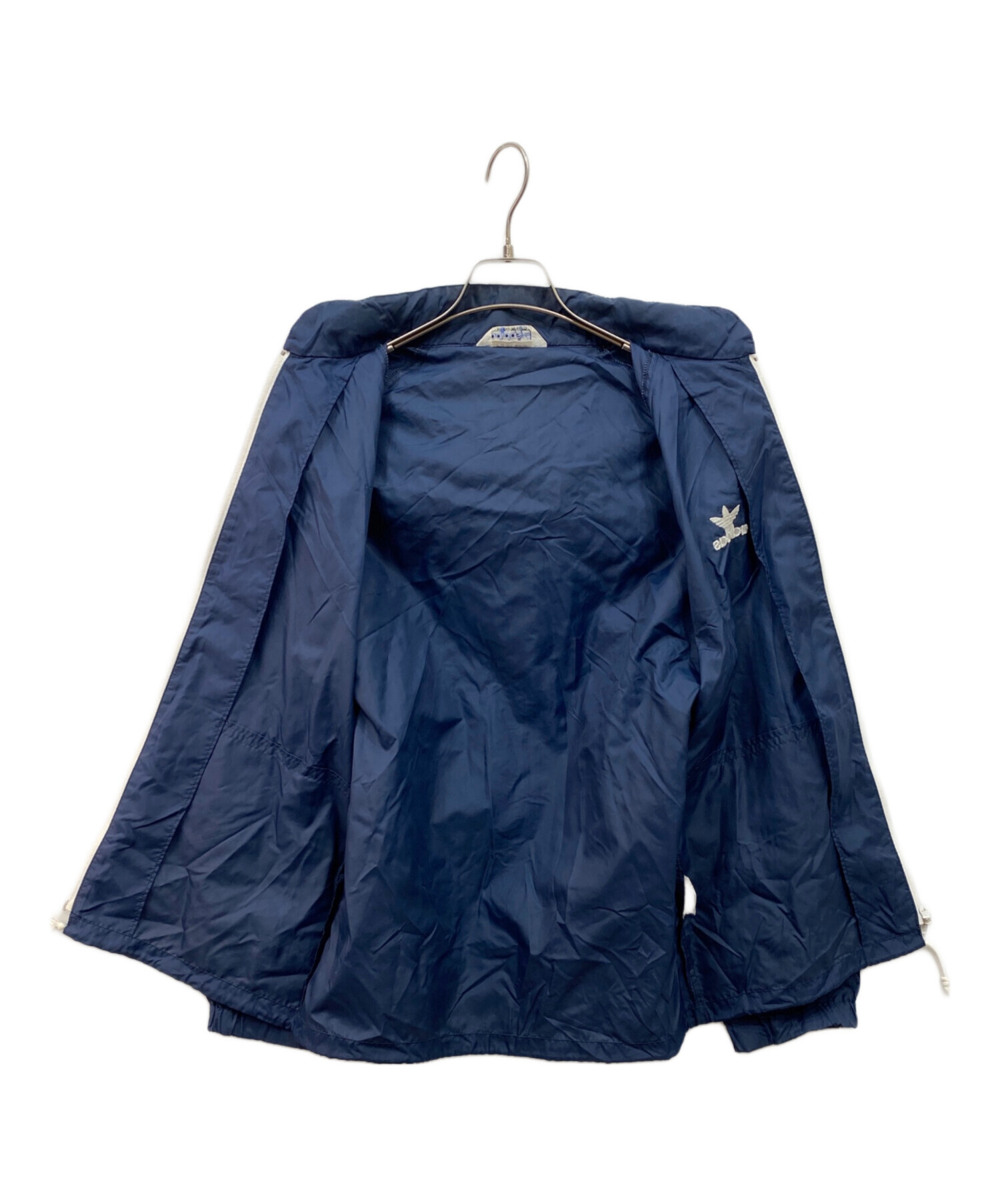 中古・古着通販】adidas (アディダス) ナイロンジャケット ネイビー