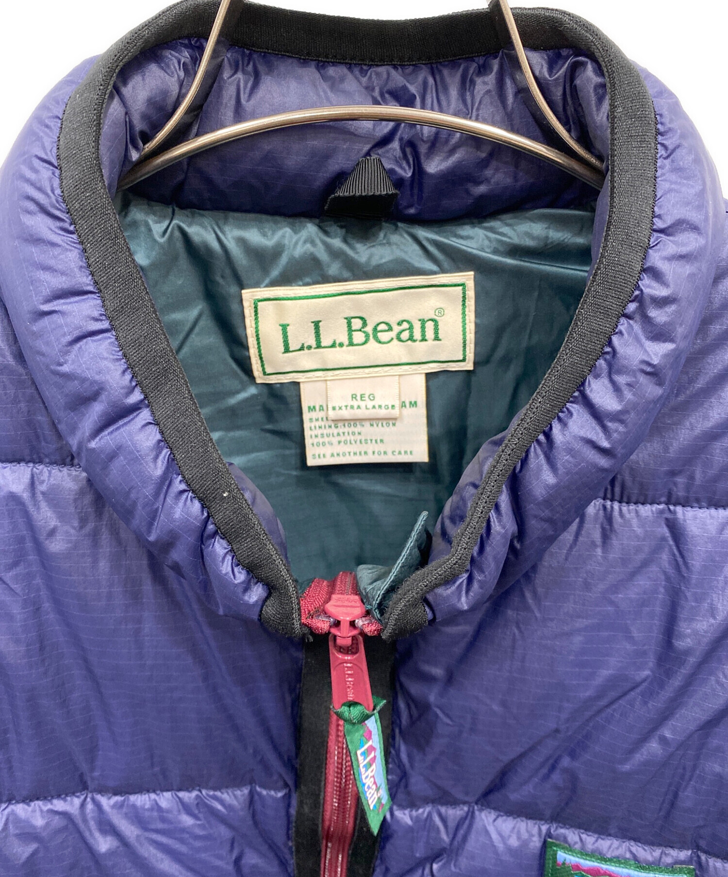 中古・古着通販】L.L.Bean (エルエルビーン) Fairfield Vest パープル 