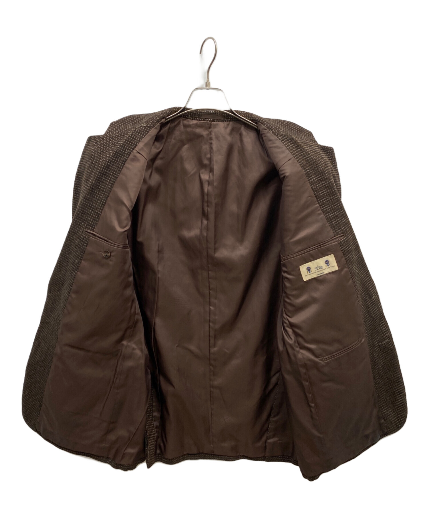 中古・古着通販】五大陸 (ゴタイリク) テーラードジャケット ブラウン
