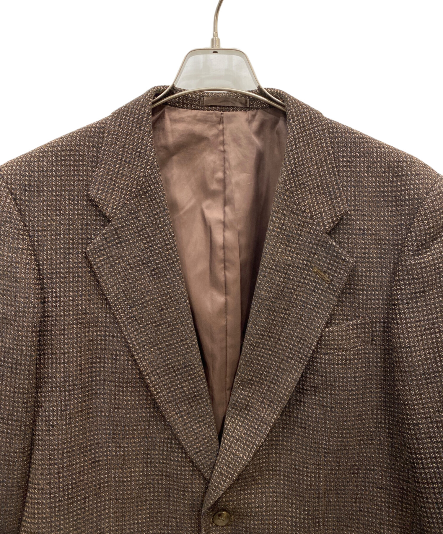 定価4万未使用タグ付 五大陸 ゴタイリク テーラードジャケット 茶コーデュロイ 中古・古着通販】五大陸 (ゴタイリク) テーラードジャケット ブラウン