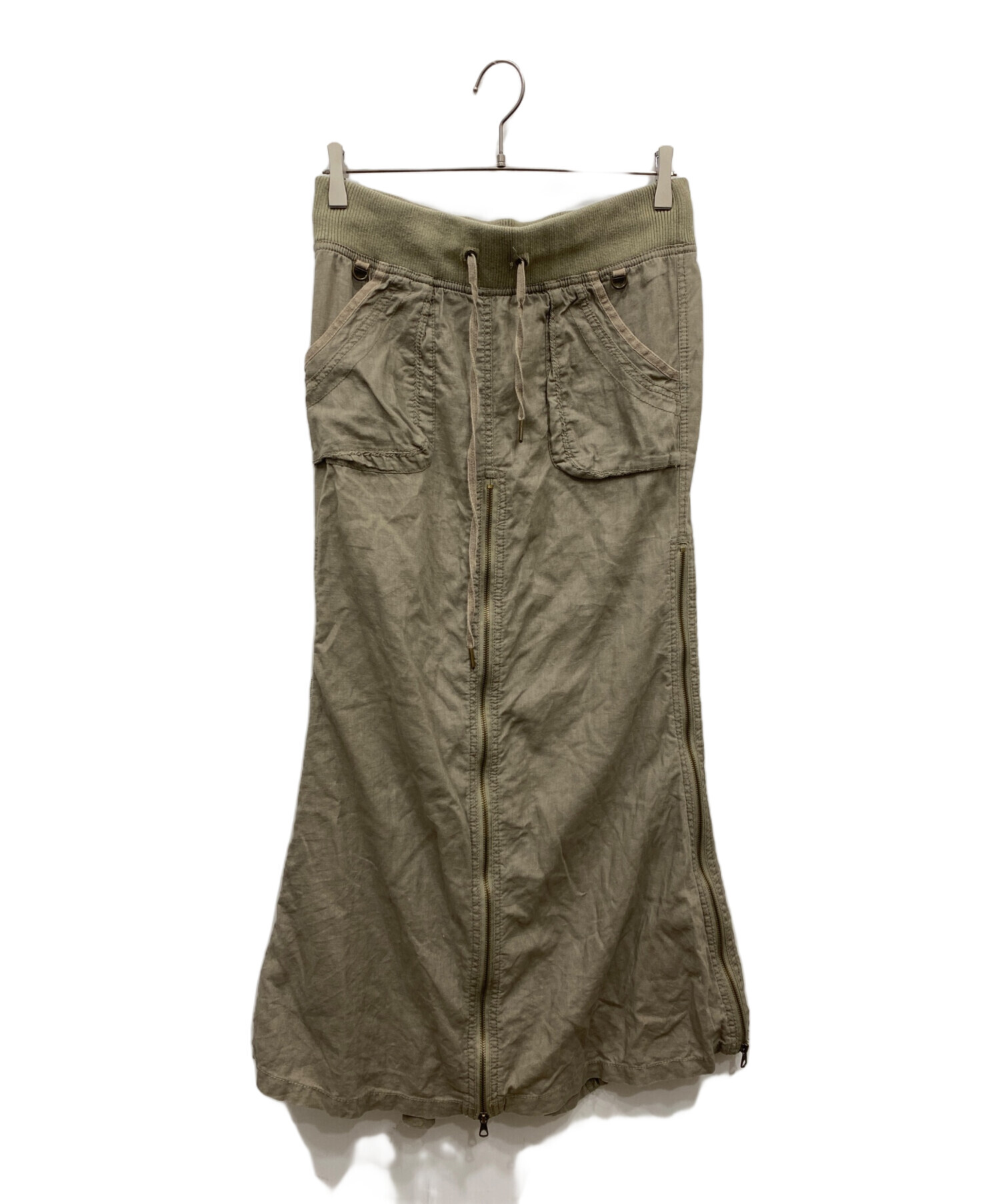 中古・古着通販】goa (ゴア) archive gimmick zipped skirt Y2K