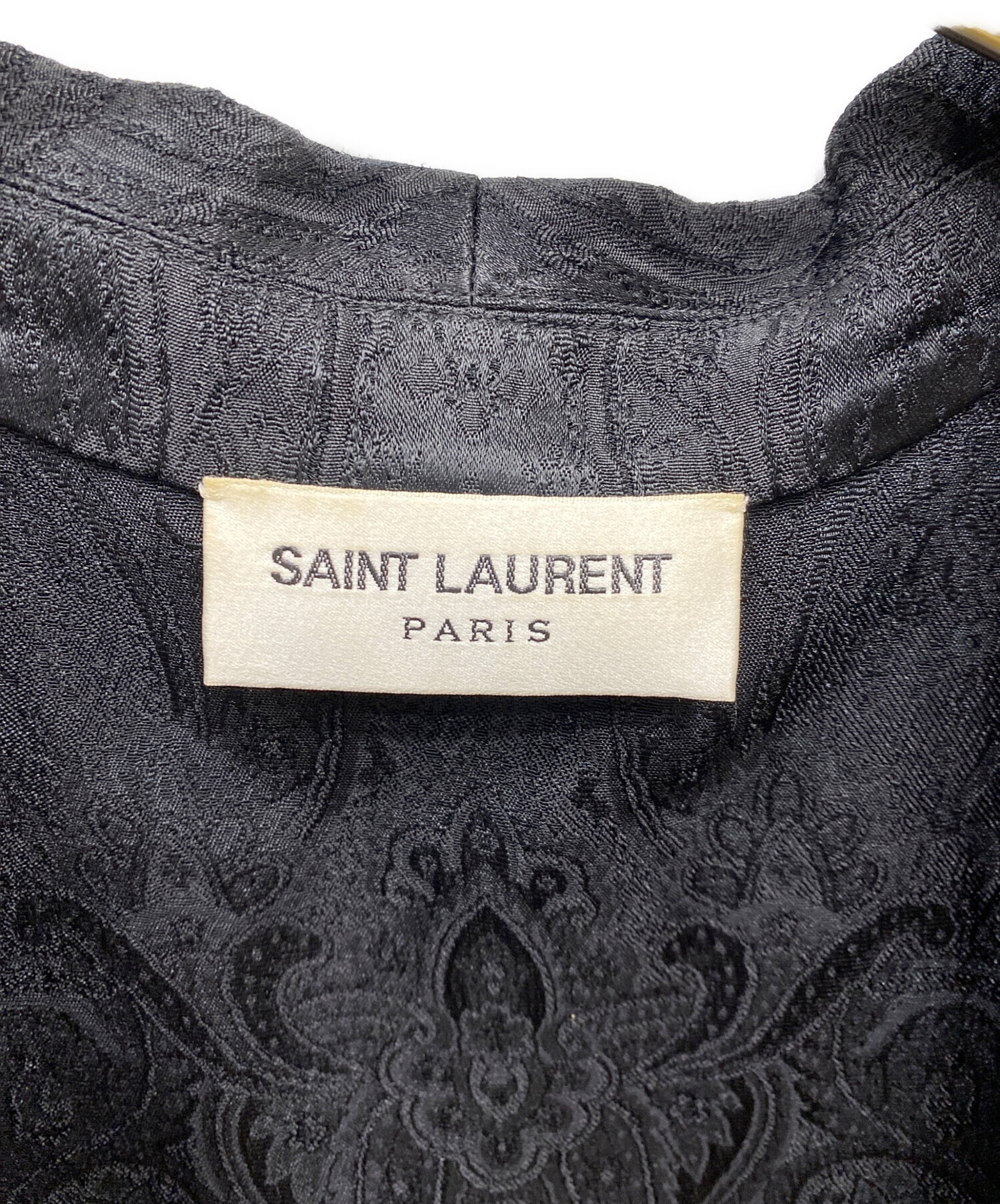 SAINT LAURENT PARIS ベスト -(L位) アイボリー 【古着】【中古】 楽天市場】サンローラン（ベスト・ジレ｜トップス）：メンズ