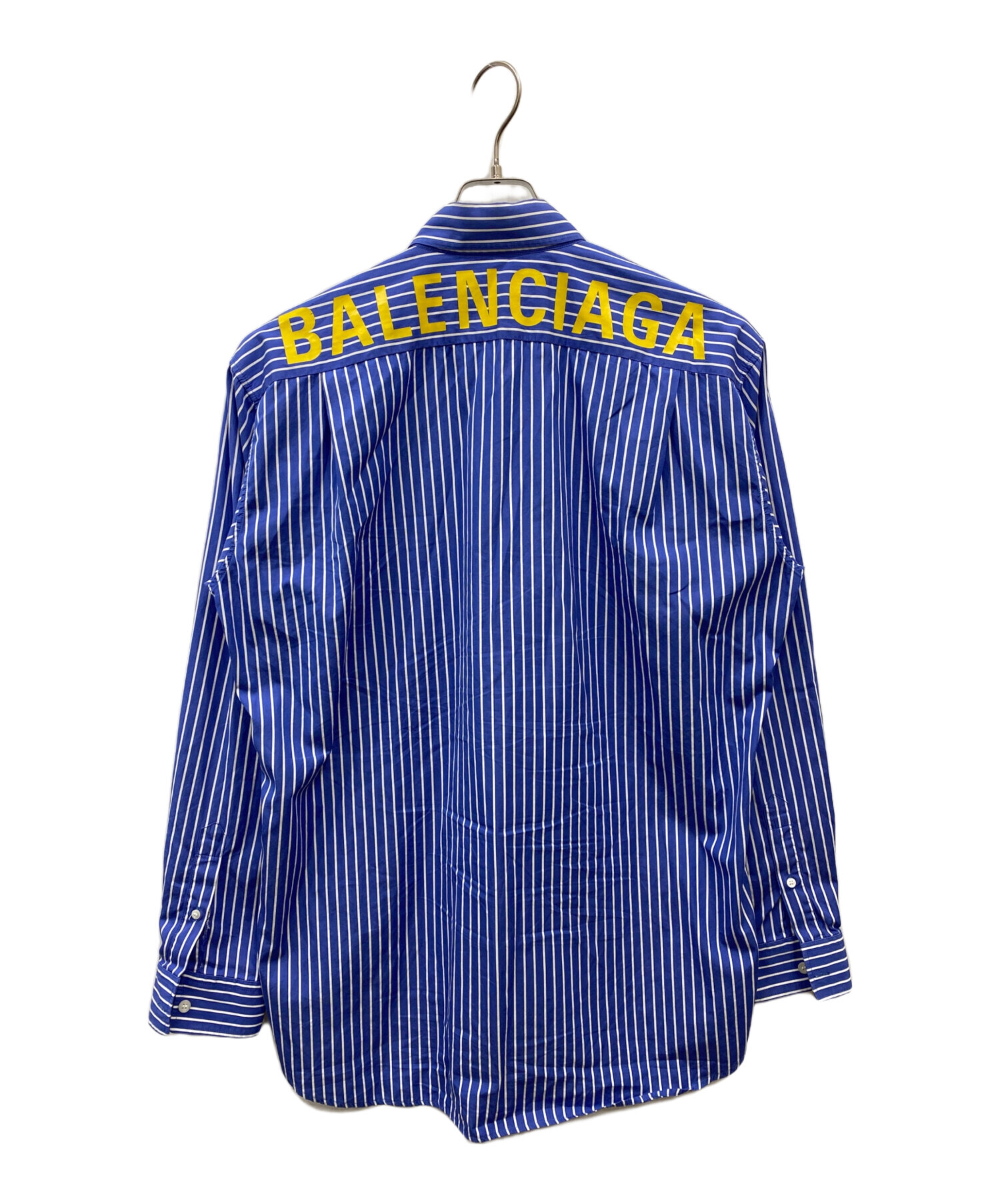 中古・古着通販】BALENCIAGA (バレンシアガ) Back Logo Stripe Shirts